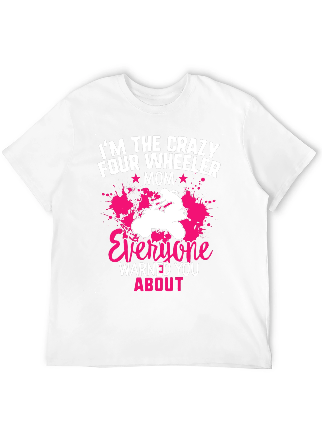 Crazy Four Wheeler Mom Graphic Tee