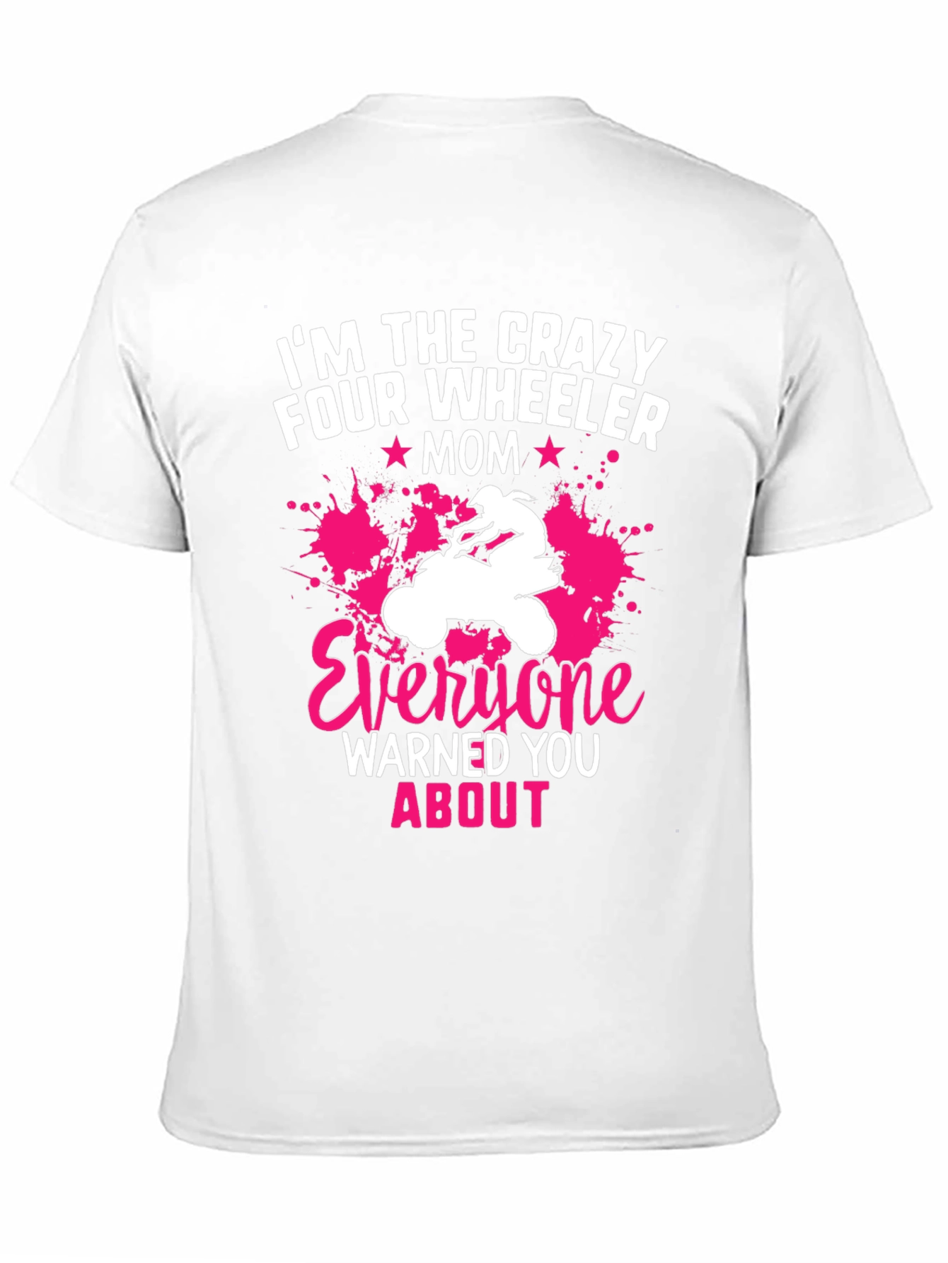 Crazy Four Wheeler Mom Graphic Tee