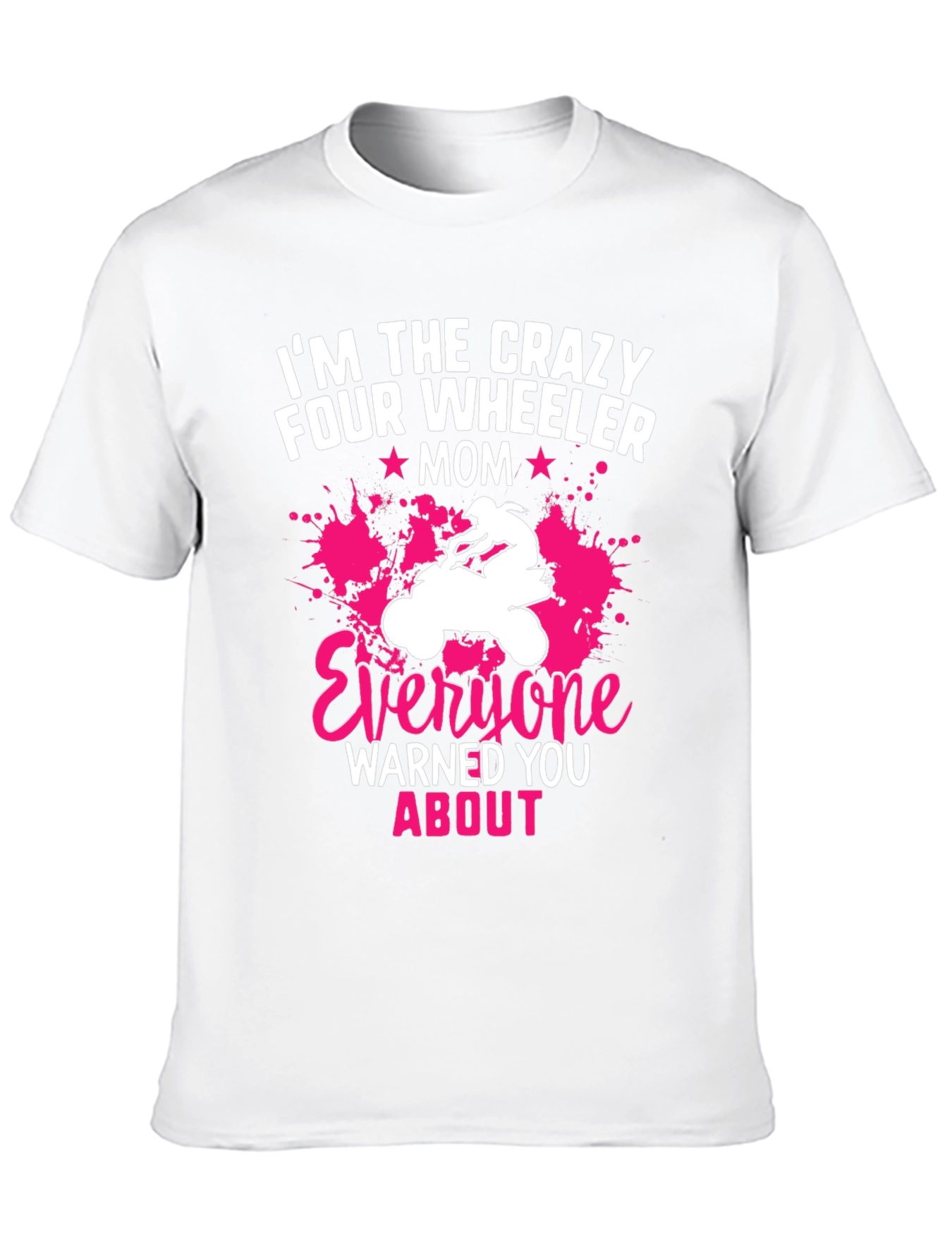 Crazy Four Wheeler Mom Graphic Tee