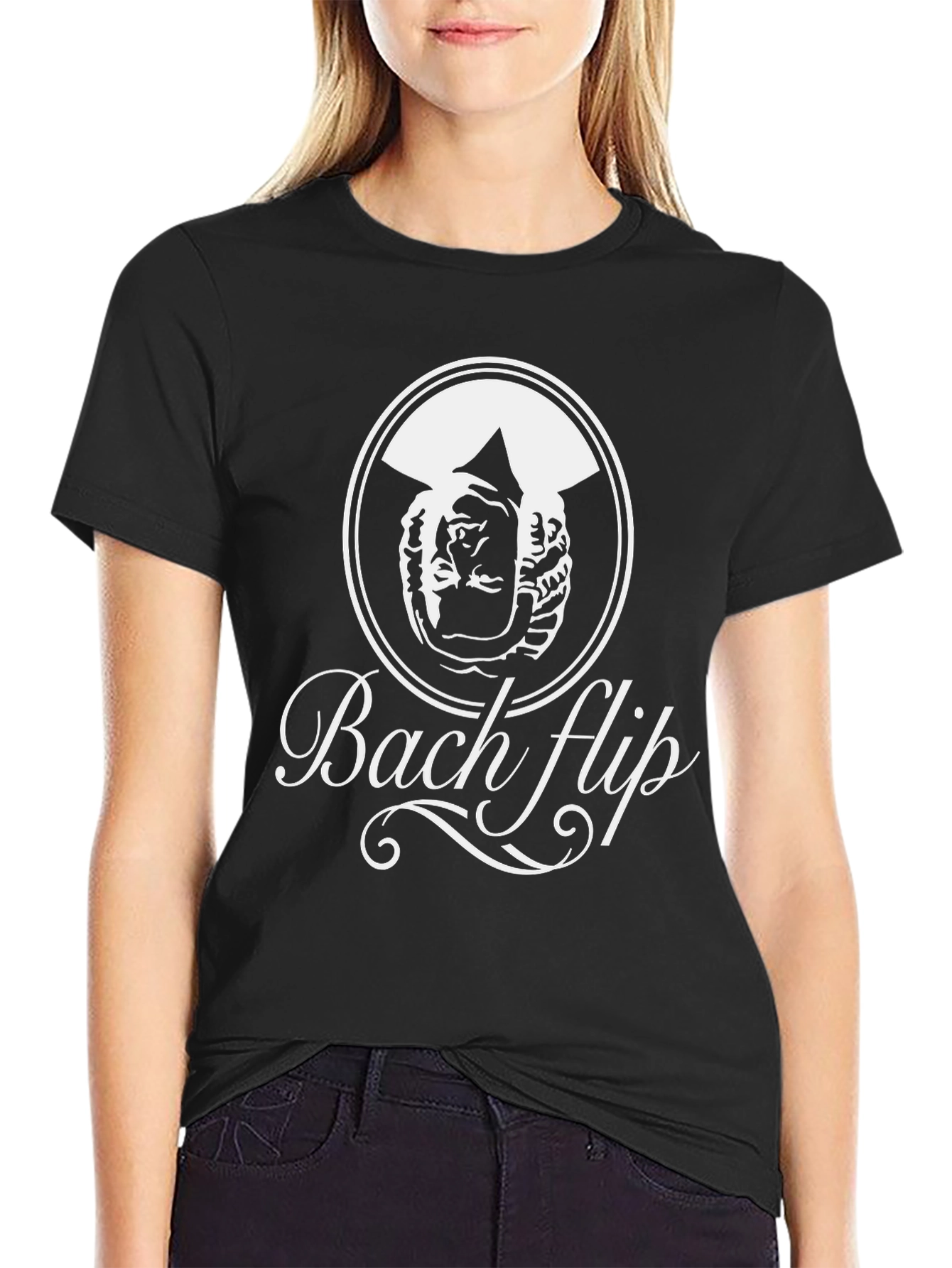 Bach Flip T-Shirt - Classic Musician Humor Tee