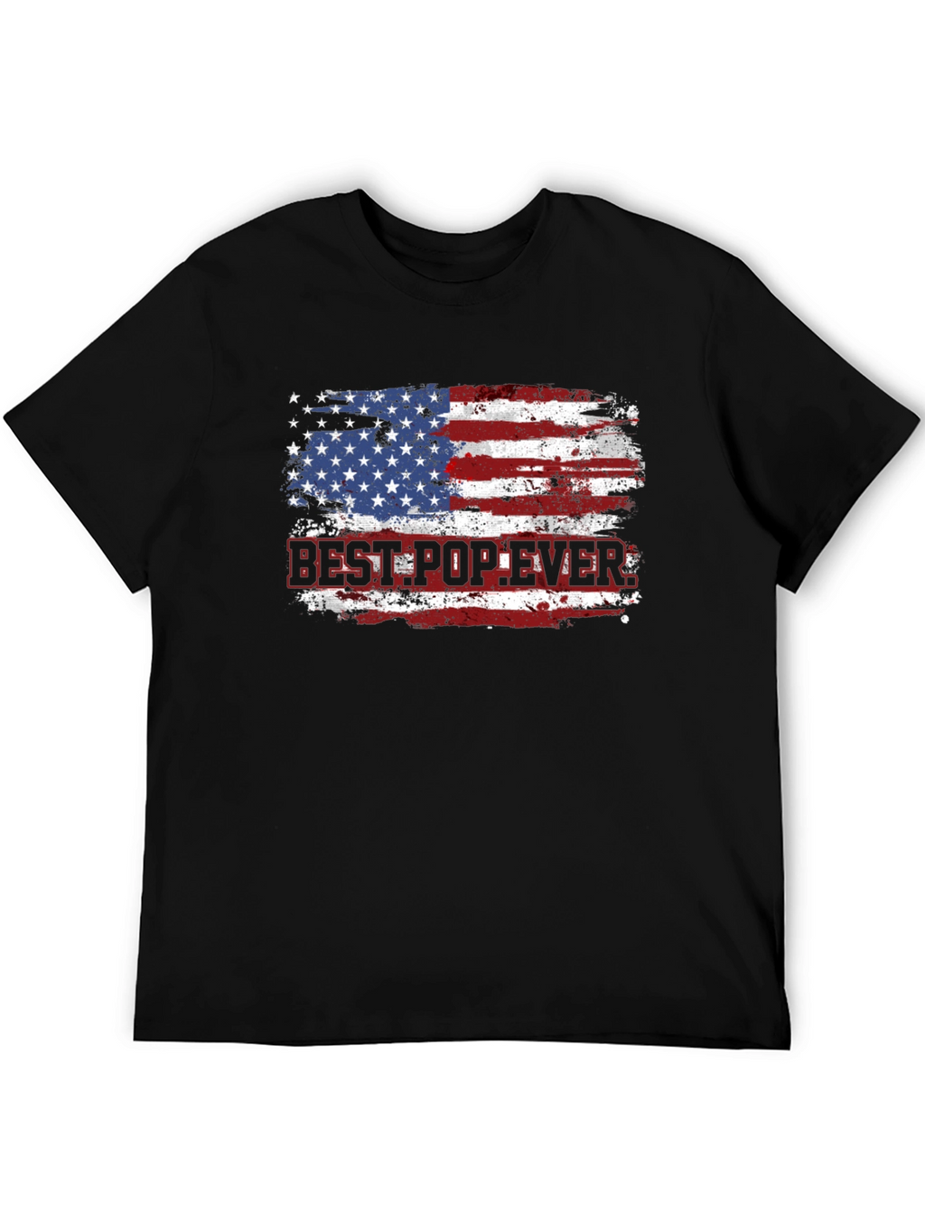 Best Pop Ever USA Flag T-Shirt