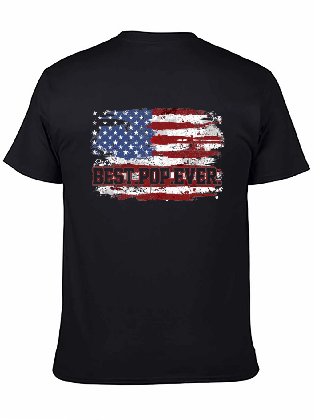 Best Pop Ever USA Flag T-Shirt