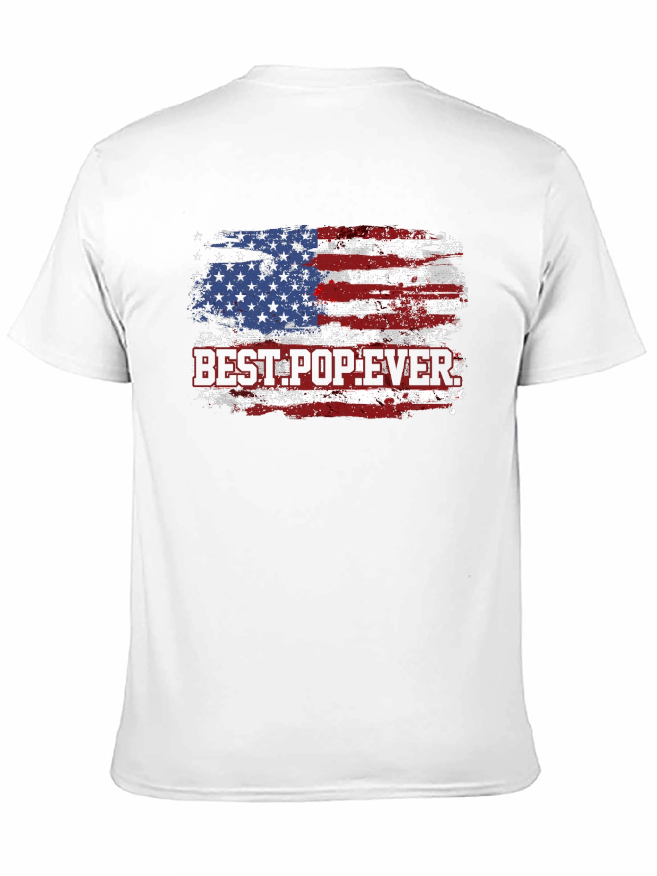 Best Pop Ever USA Flag T-Shirt