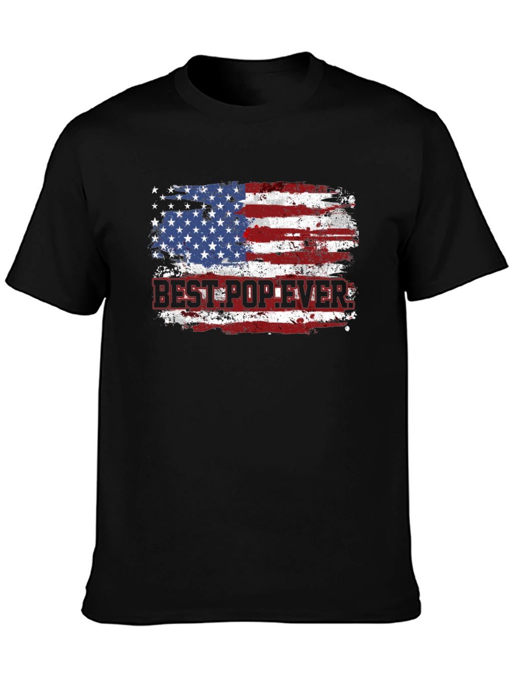 Best Pop Ever USA Flag T-Shirt