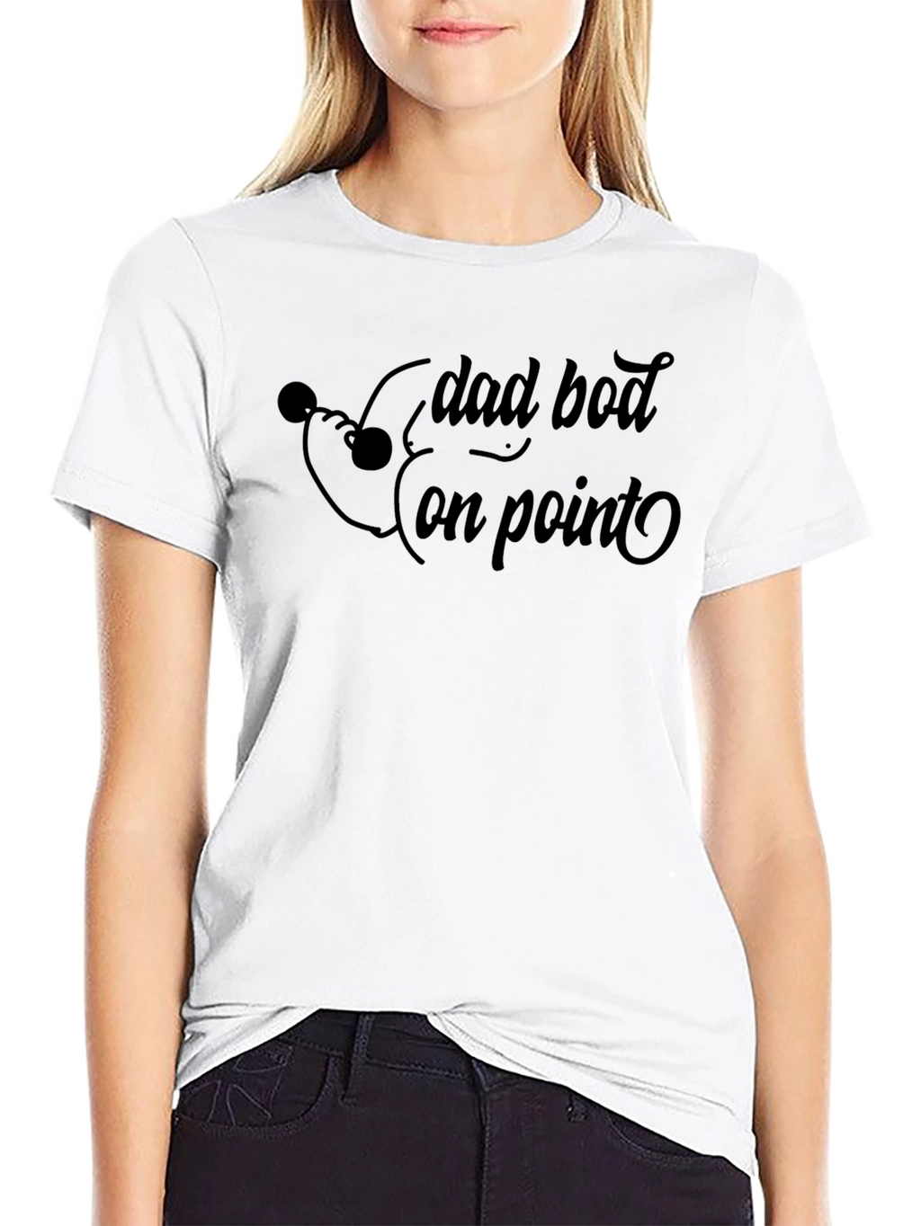 Dad Bod On Point Mens T-Shirt