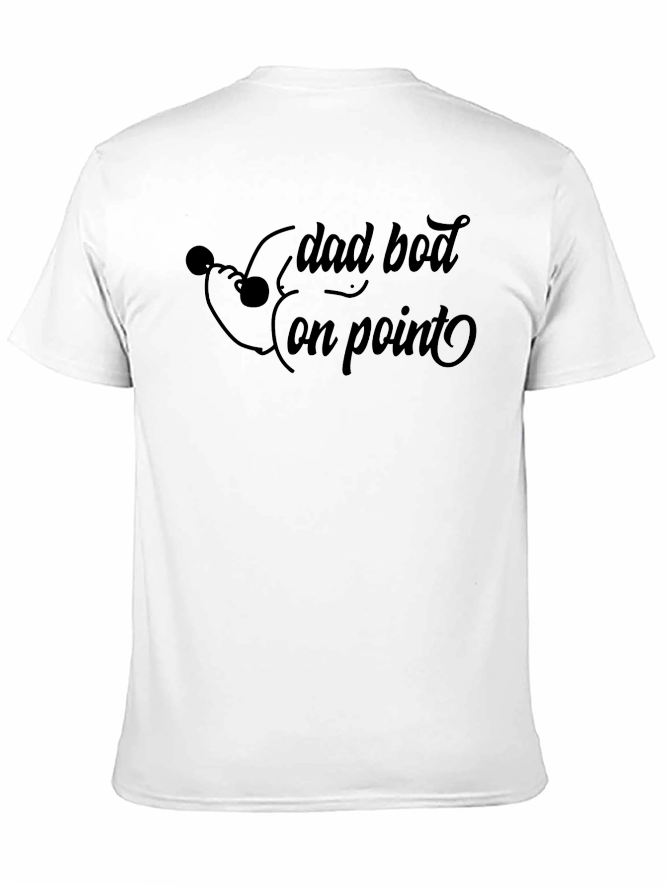 Dad Bod On Point Mens T-Shirt