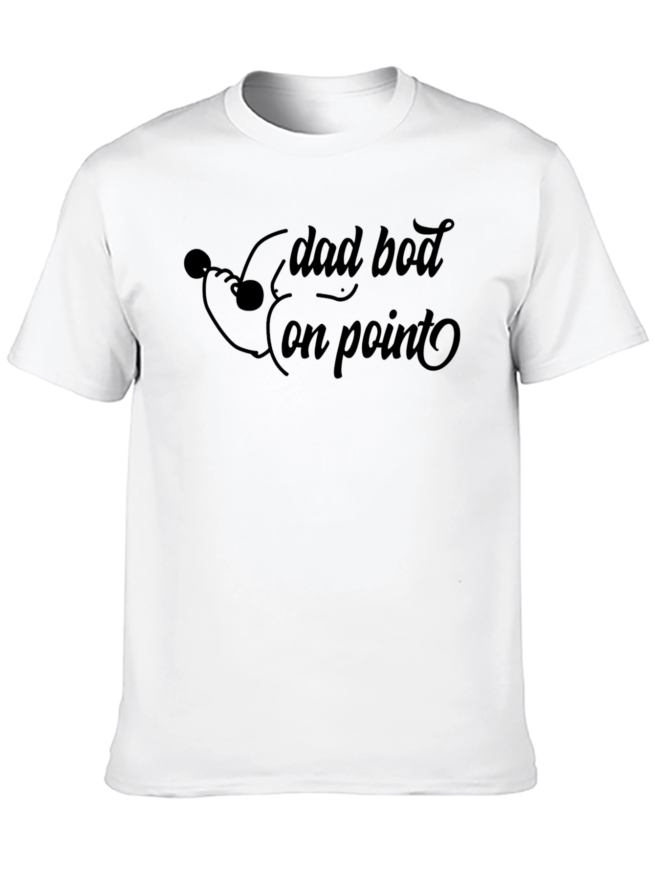 Dad Bod On Point Mens T-Shirt