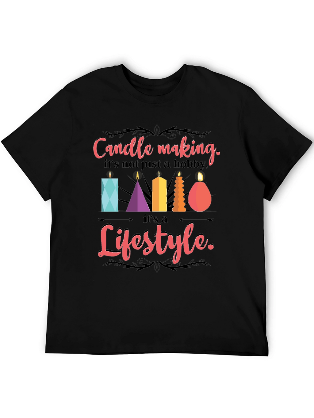 Candle Making Lifestyle Graphic Tee