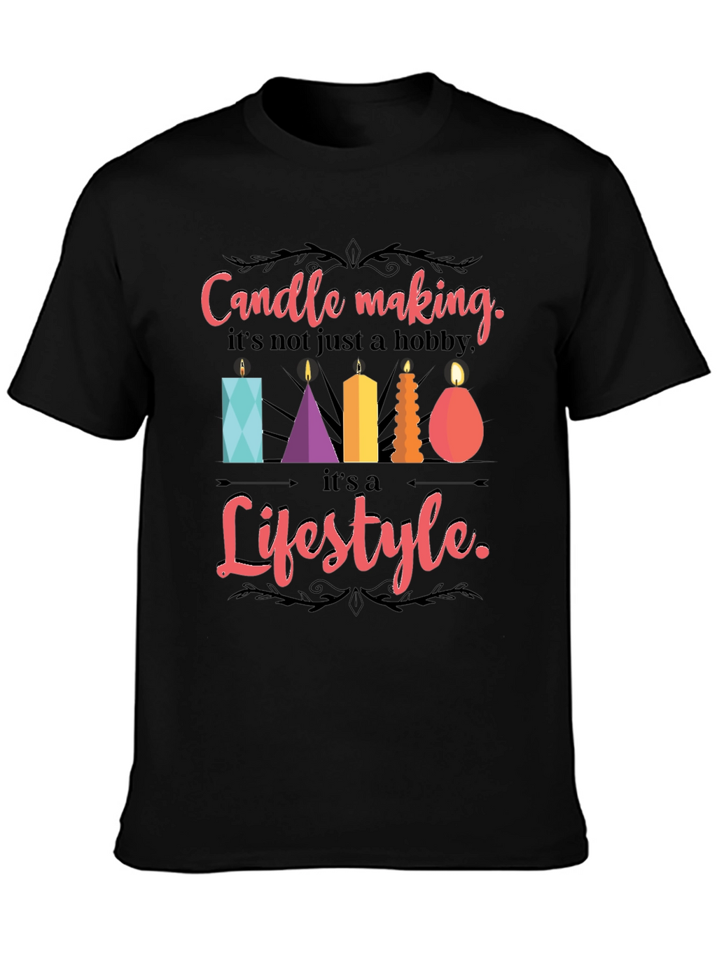 Candle Making Lifestyle Graphic Tee
