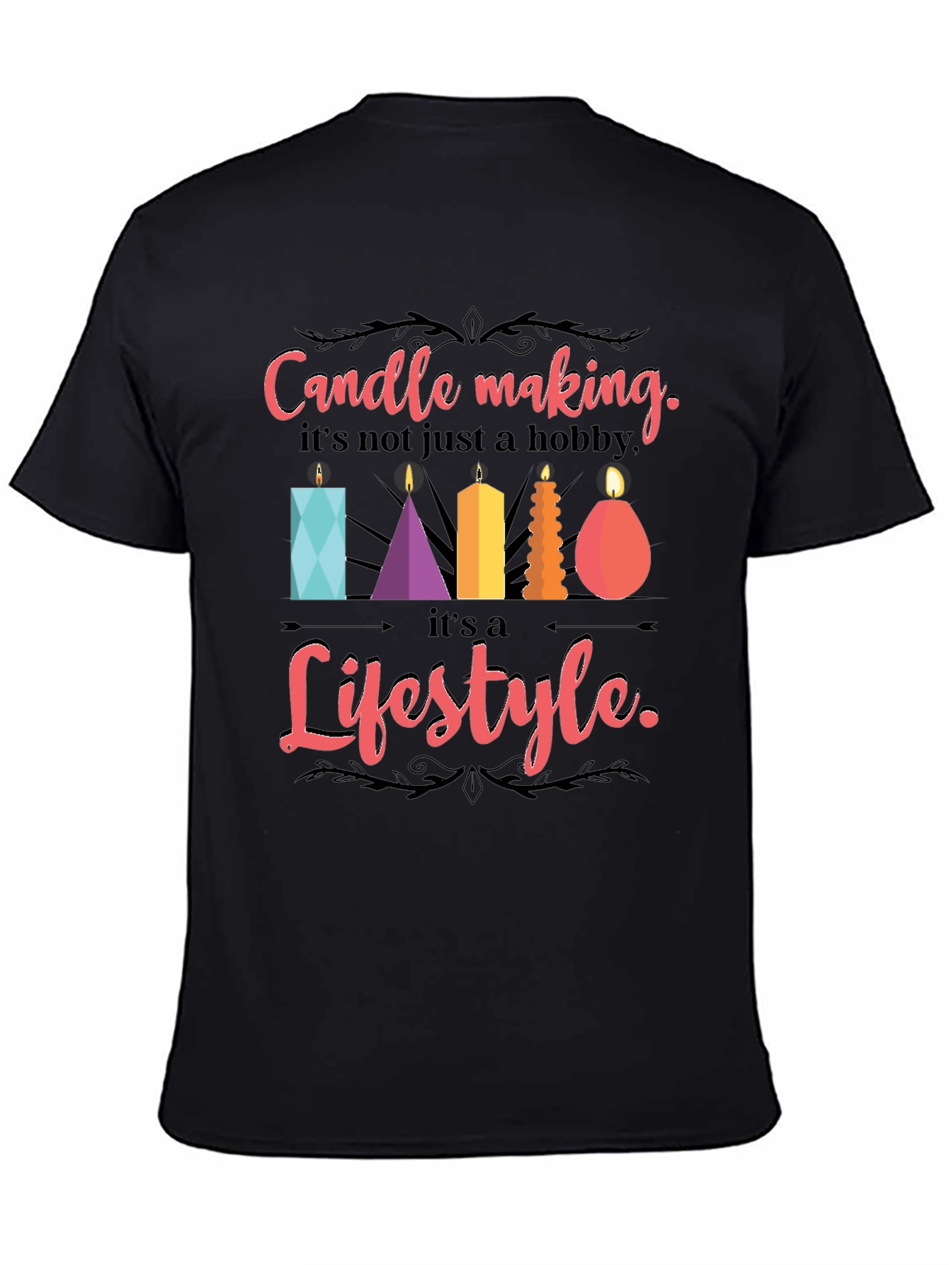 Candle Making Lifestyle Graphic Tee