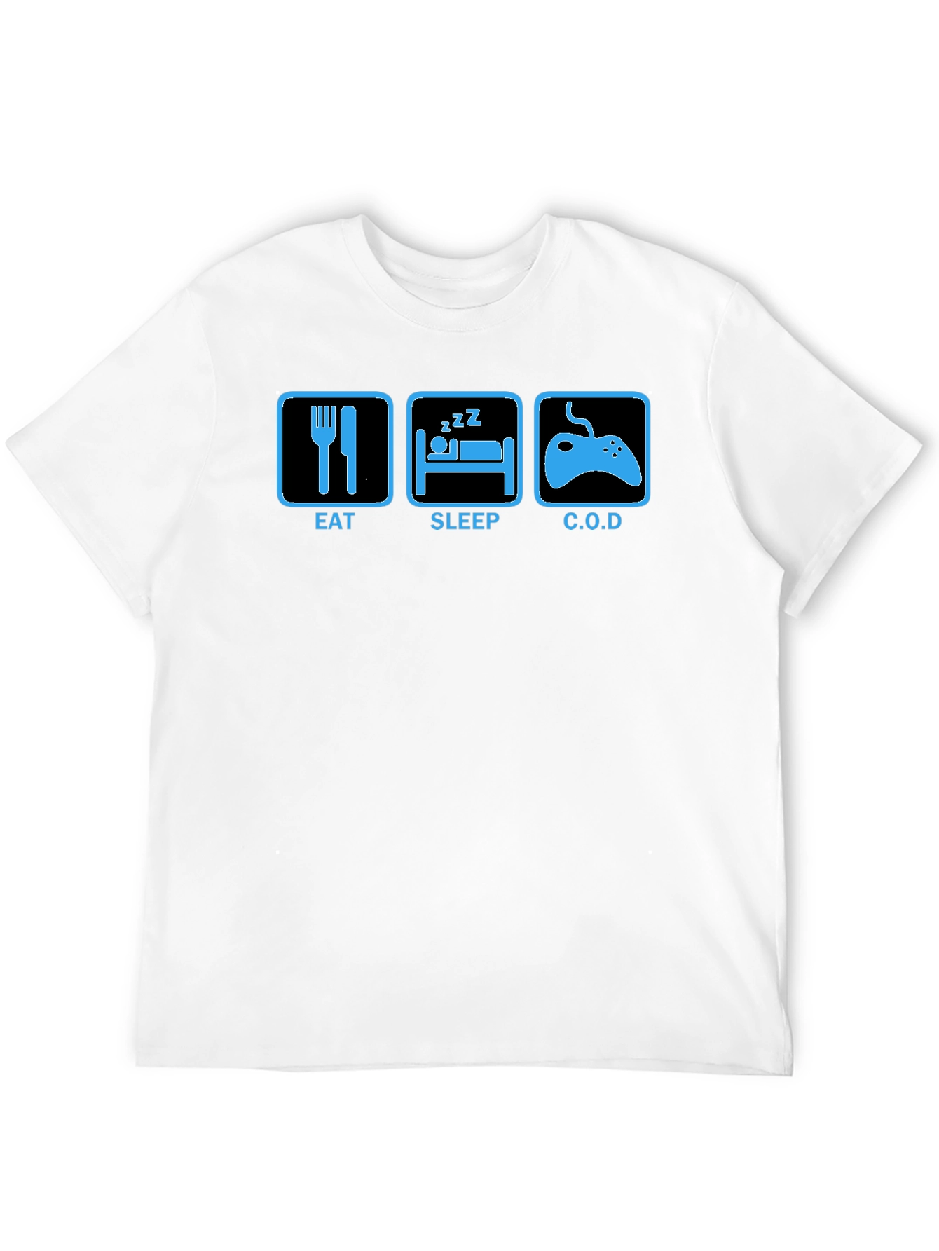 Eat Sleep COD T-Shirt - Gamer Lifestyle Tee