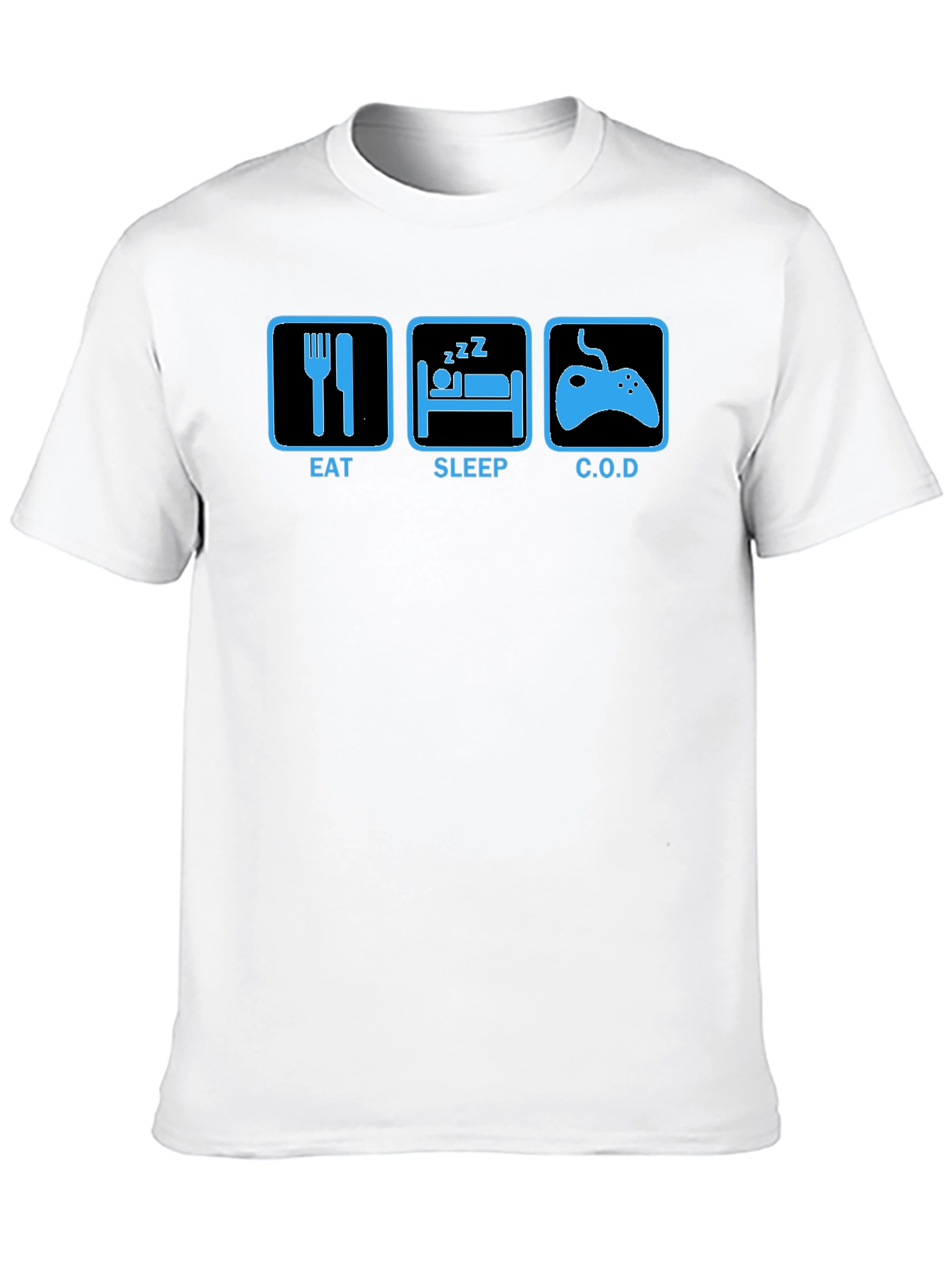 Eat Sleep COD T-Shirt - Gamer Lifestyle Tee
