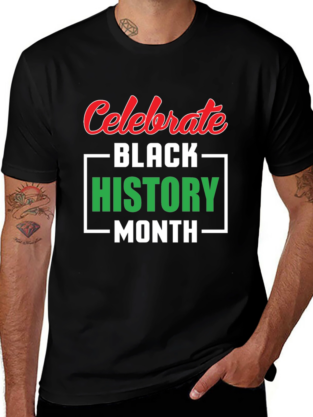 Celebrate Black History Month T-Shirt