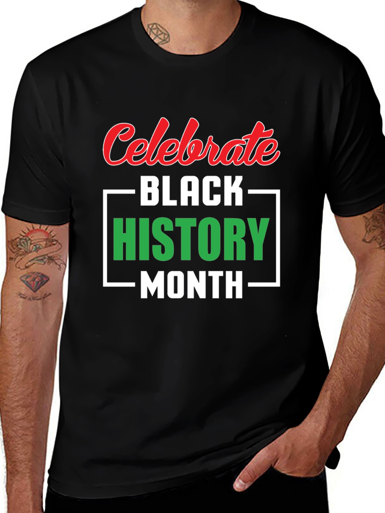 Celebrate Black History Month T-Shirt