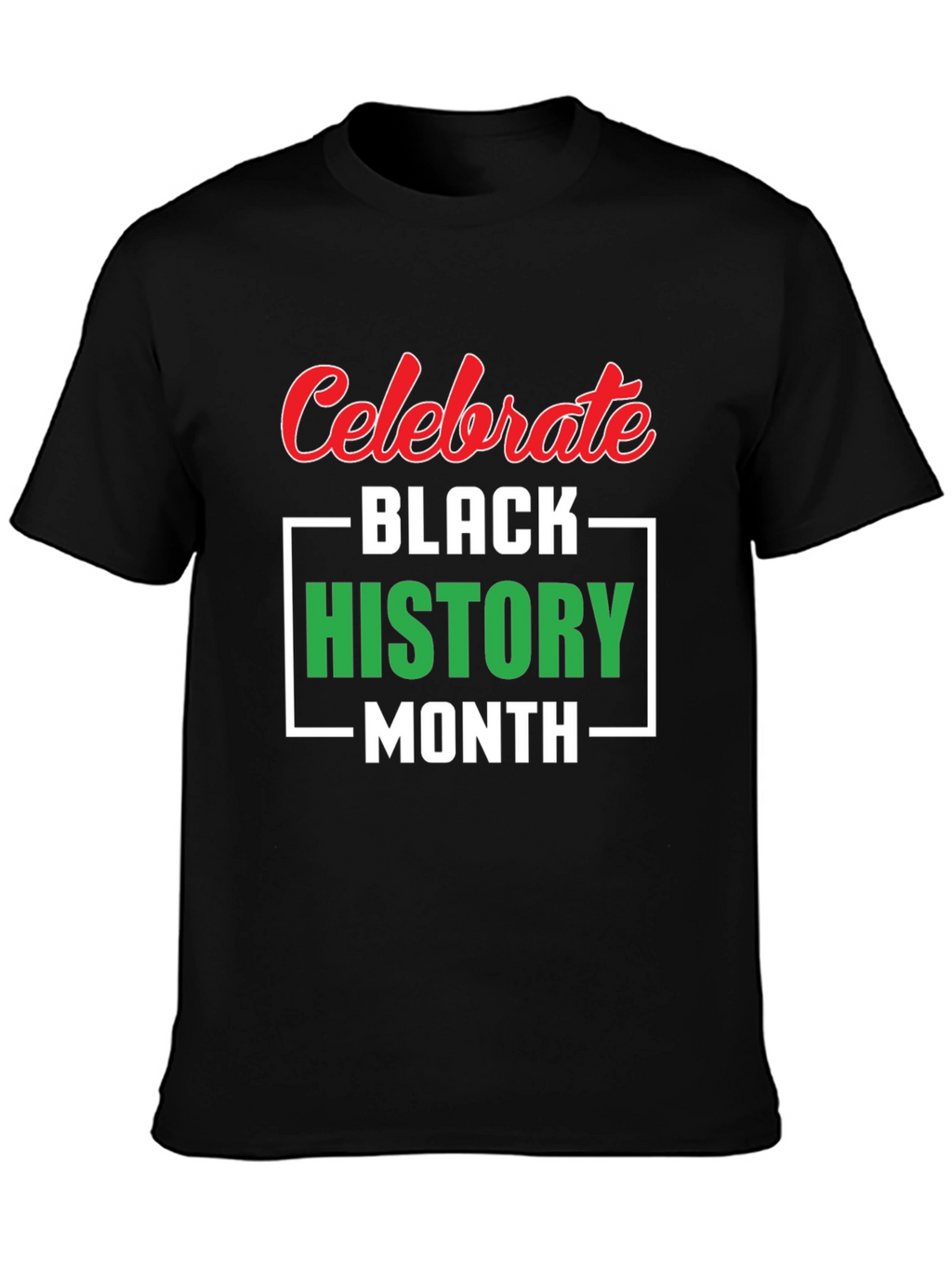 Celebrate Black History Month T-Shirt