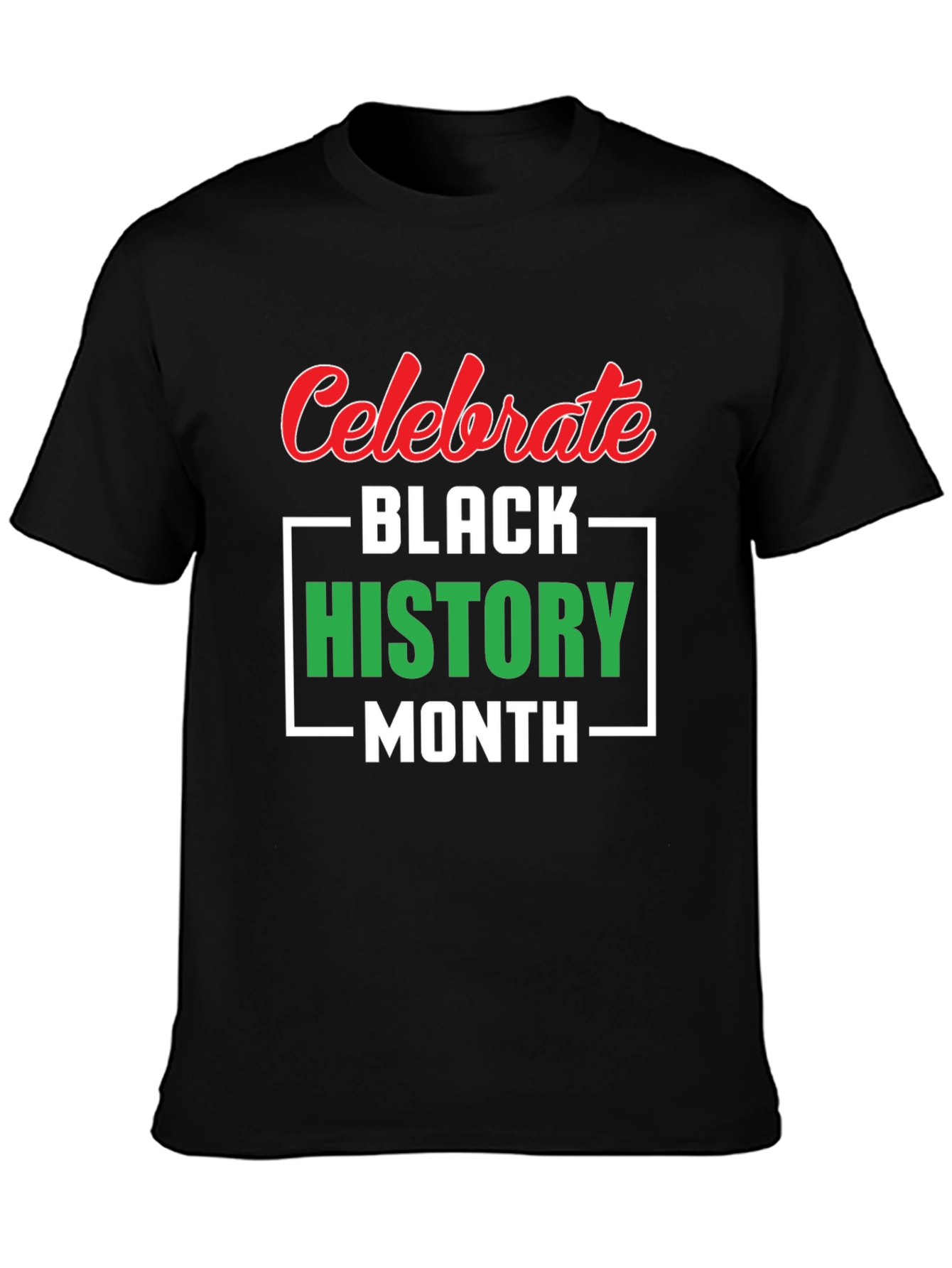 Celebrate Black History Month T-Shirt