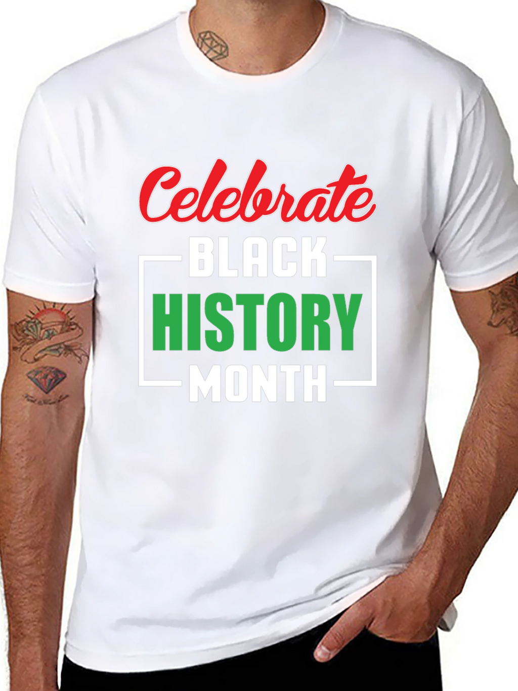 Celebrate Black History Month T-Shirt