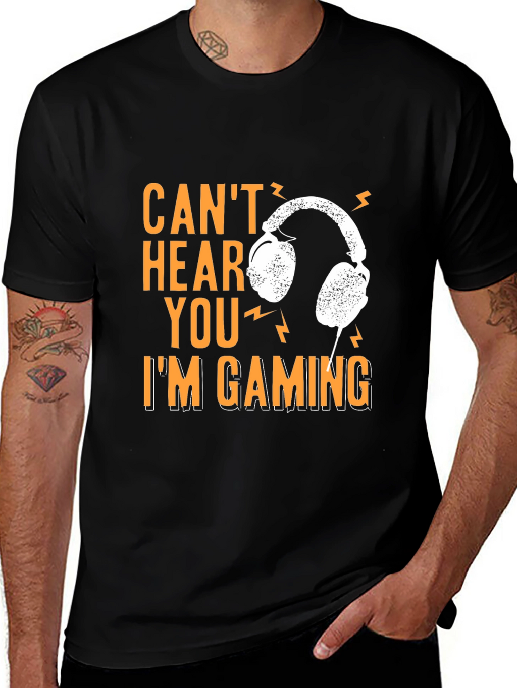 Cant Hear You Im Gaming T-Shirt