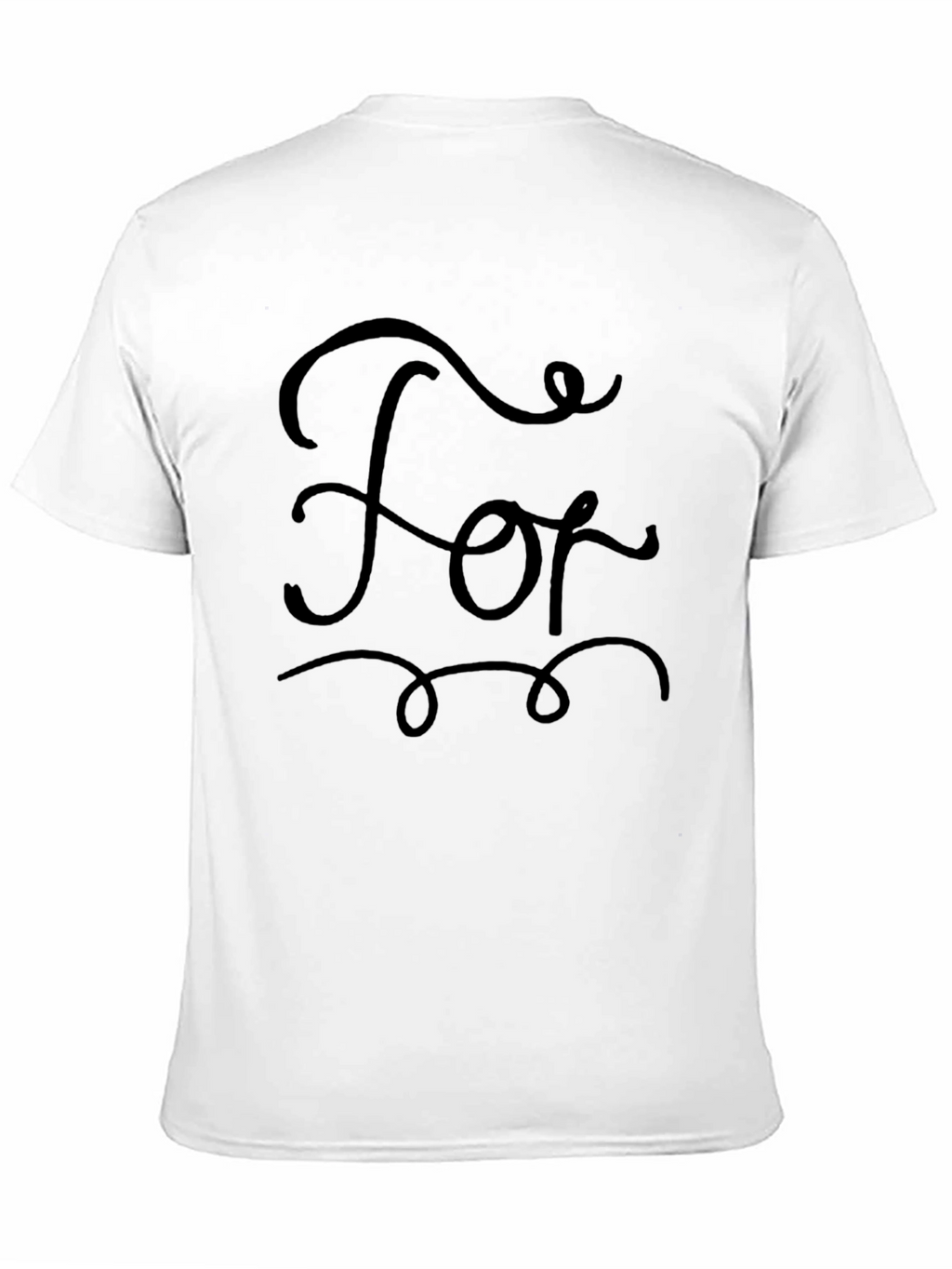 Stylish Black For Graphic T-Shirt