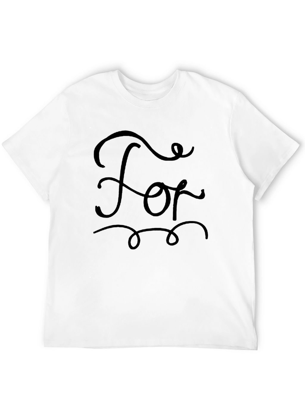 Stylish Black For Graphic T-Shirt