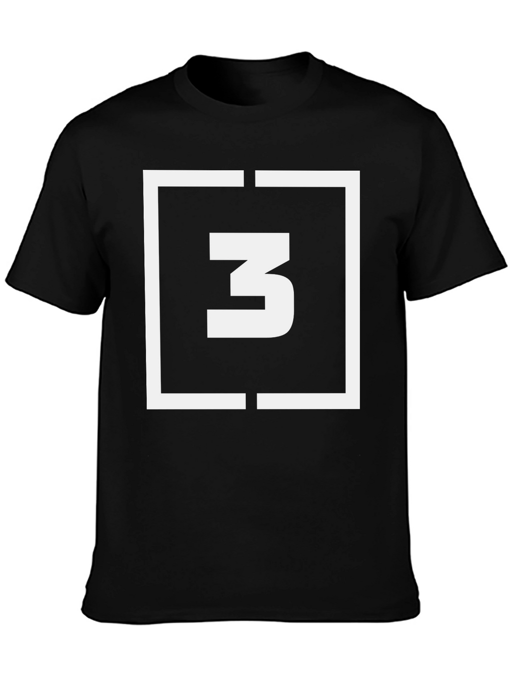Abstract Graphic Tee - Number 3 Design