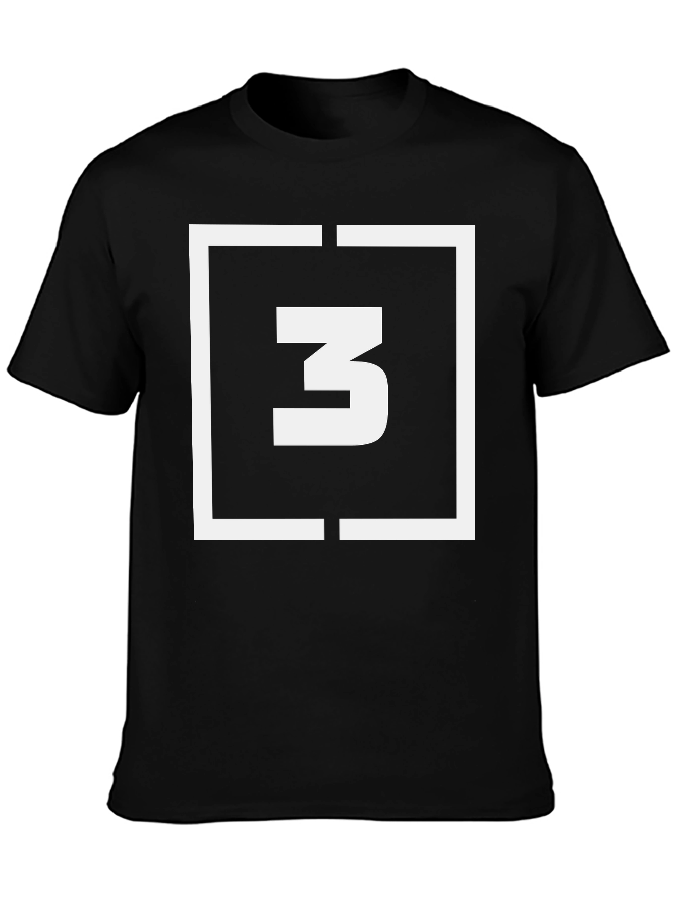 Abstract Graphic Tee - Number 3 Design