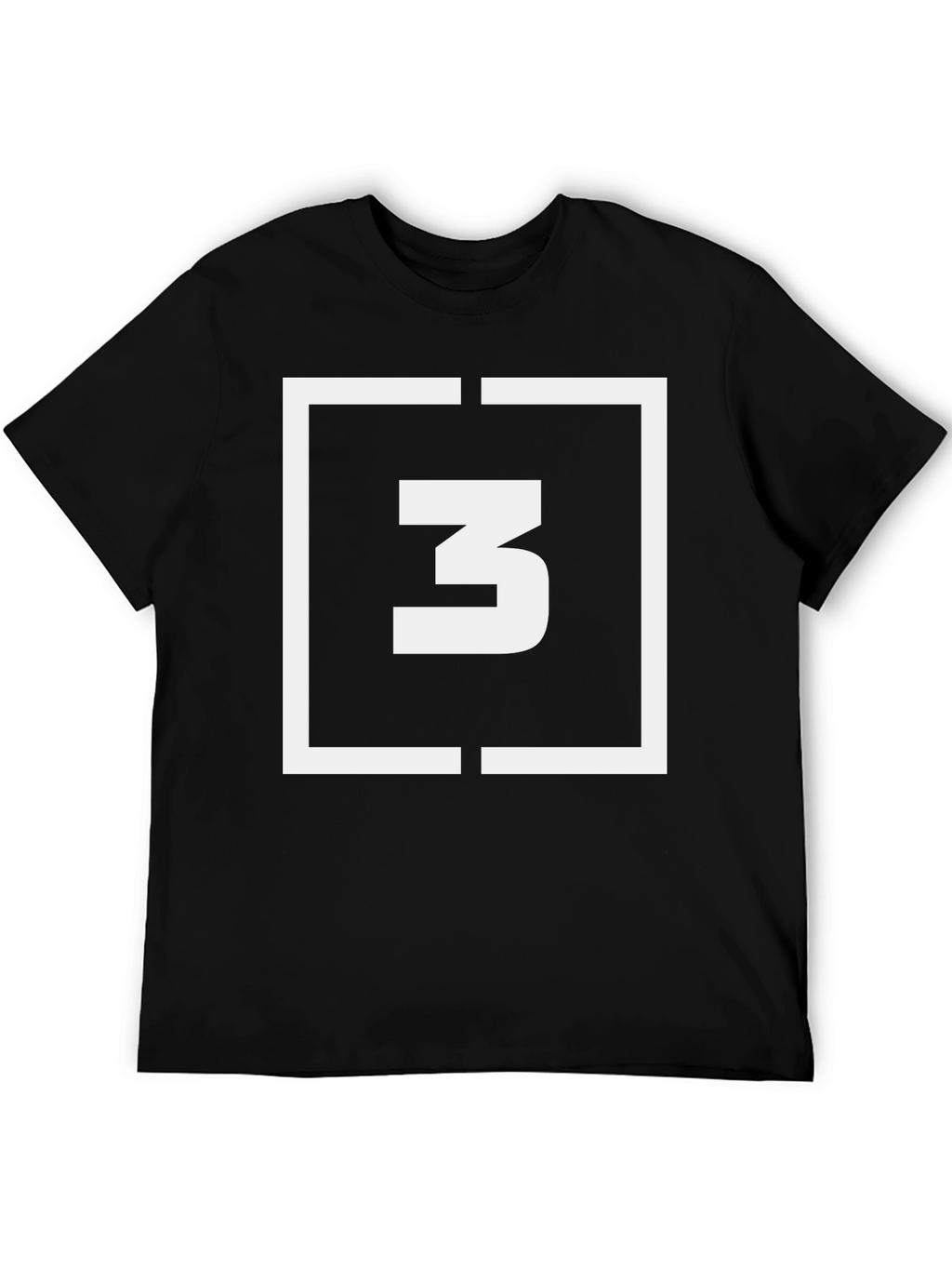 Abstract Graphic Tee - Number 3 Design