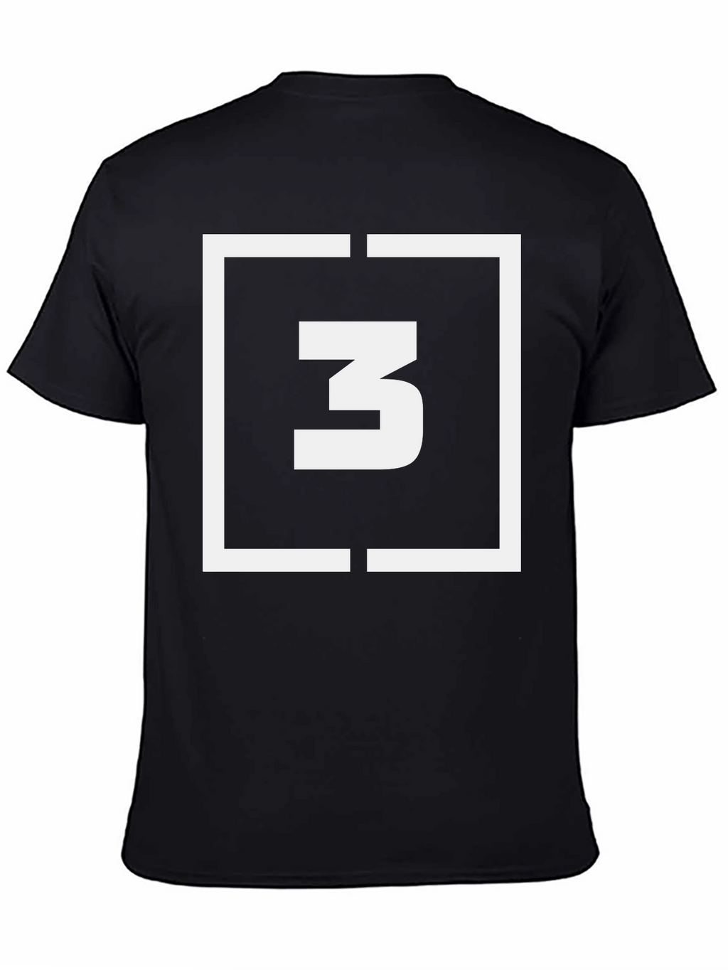 Abstract Graphic Tee - Number 3 Design