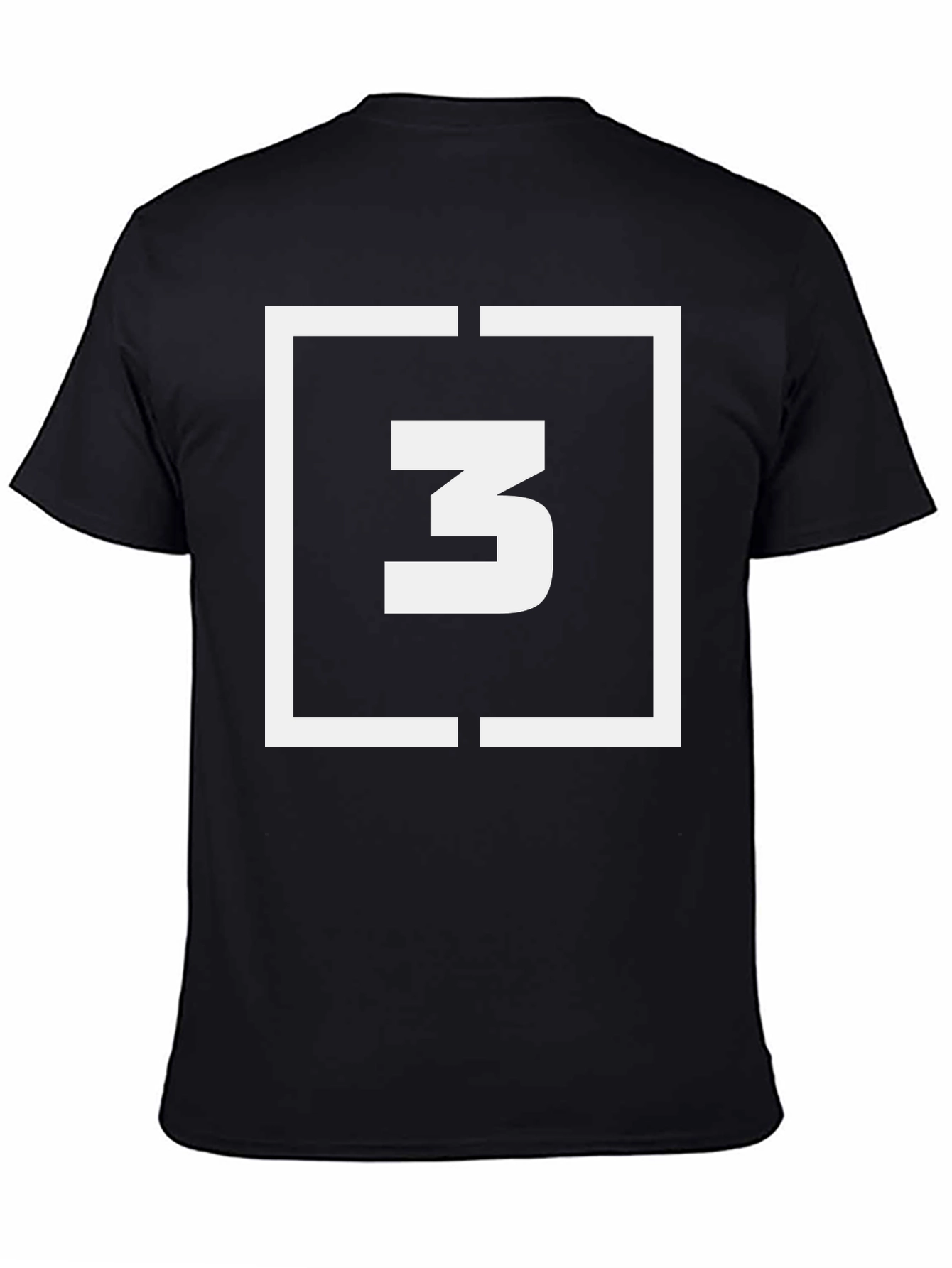 Abstract Graphic Tee - Number 3 Design