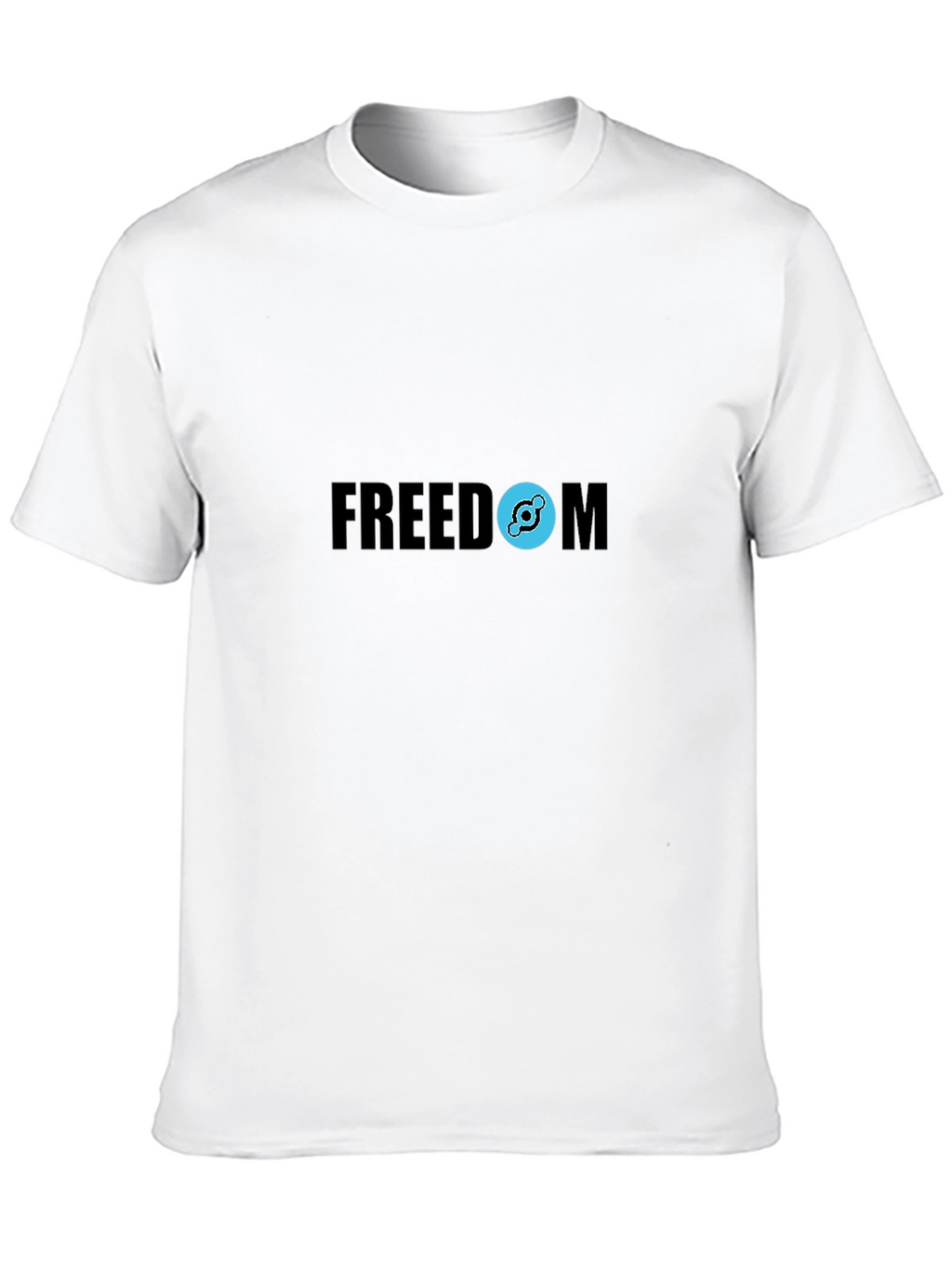 Freedom Graphic Tee - Black Cotton Blend