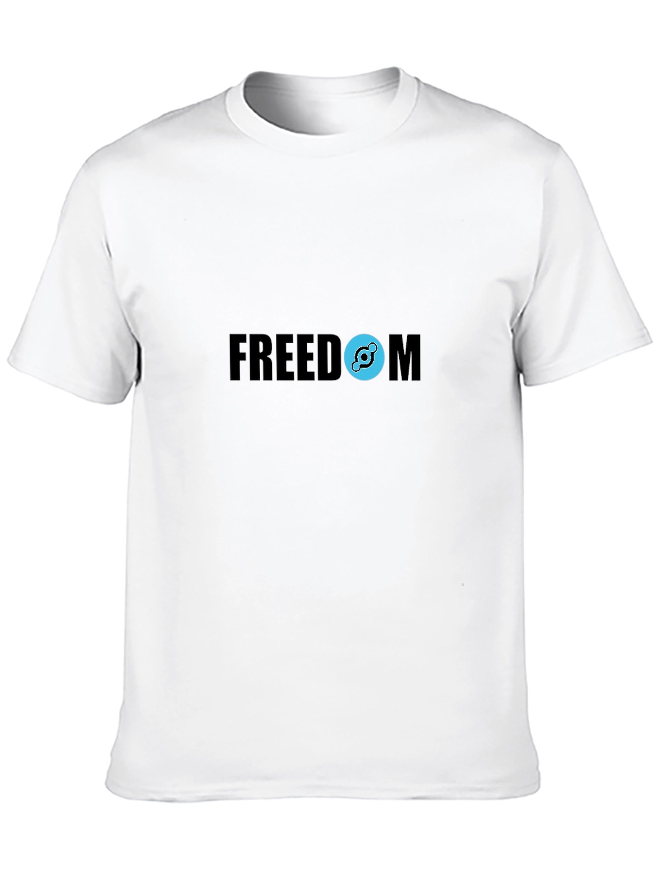 Freedom Graphic Tee - Black Cotton Blend