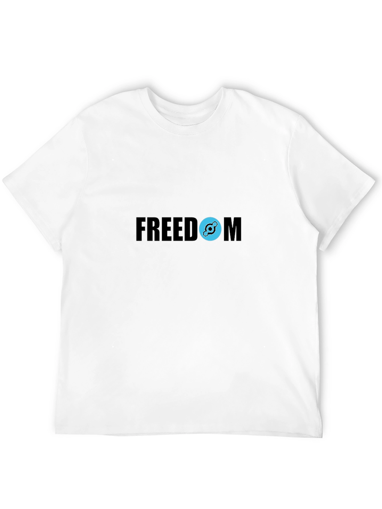 Freedom Graphic Tee - Black Cotton Blend