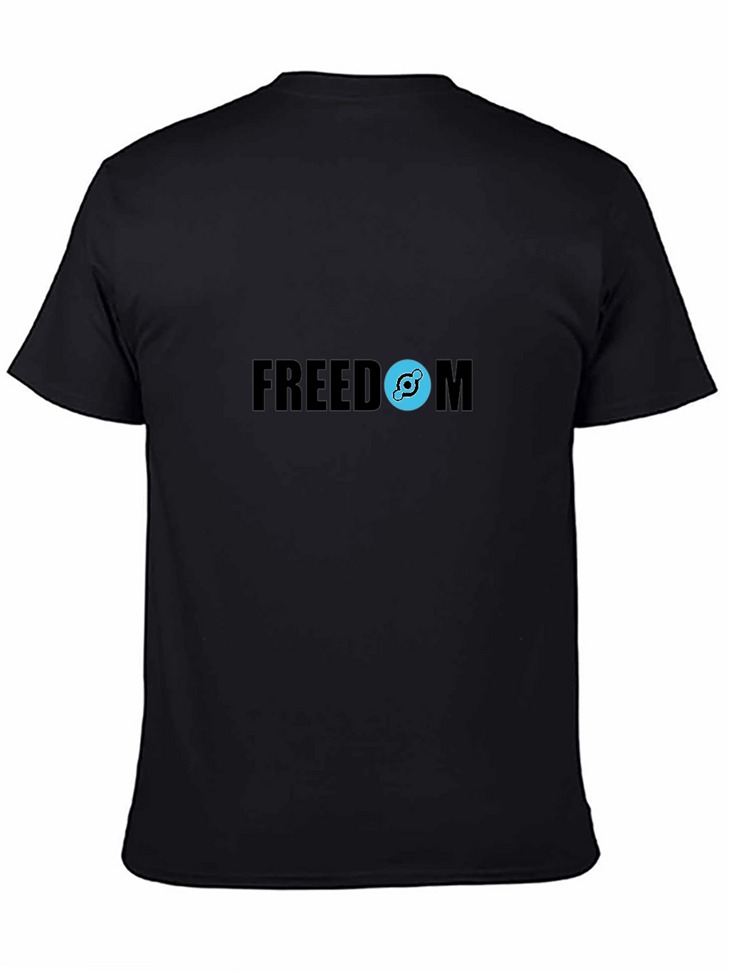 Freedom Graphic Tee - Black Cotton Blend