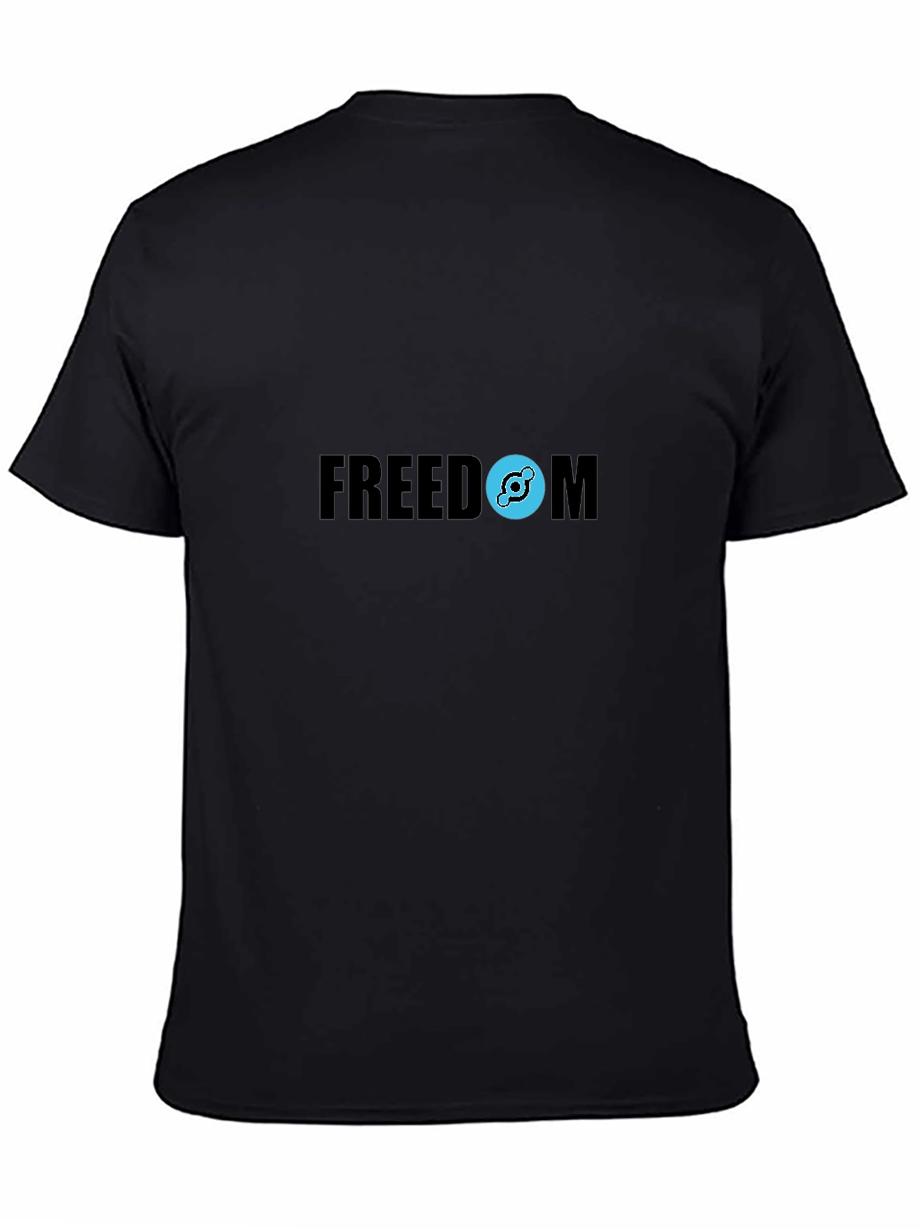 Freedom Graphic Tee - Black Cotton Blend