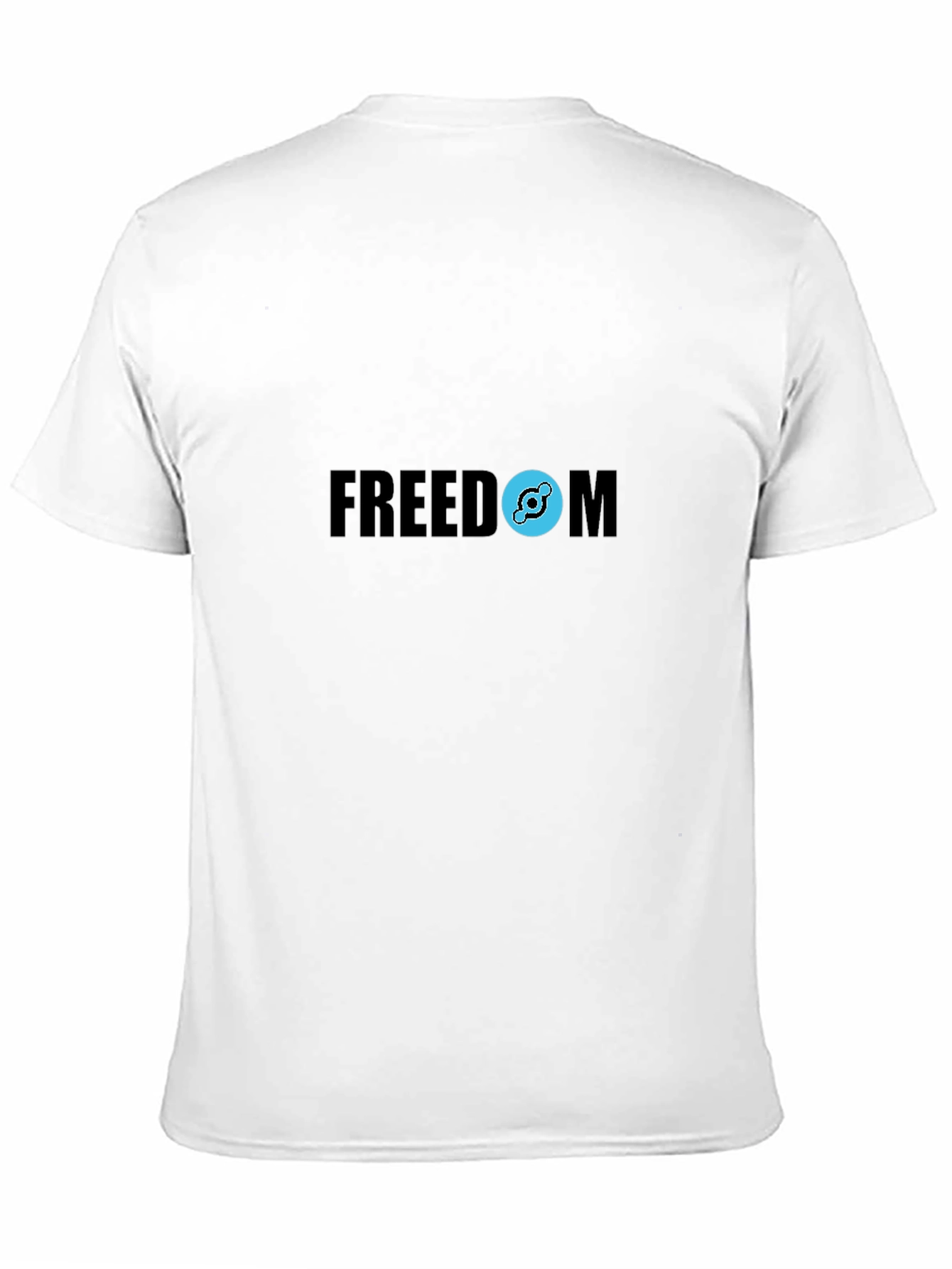 Freedom Graphic Tee - Black Cotton Blend