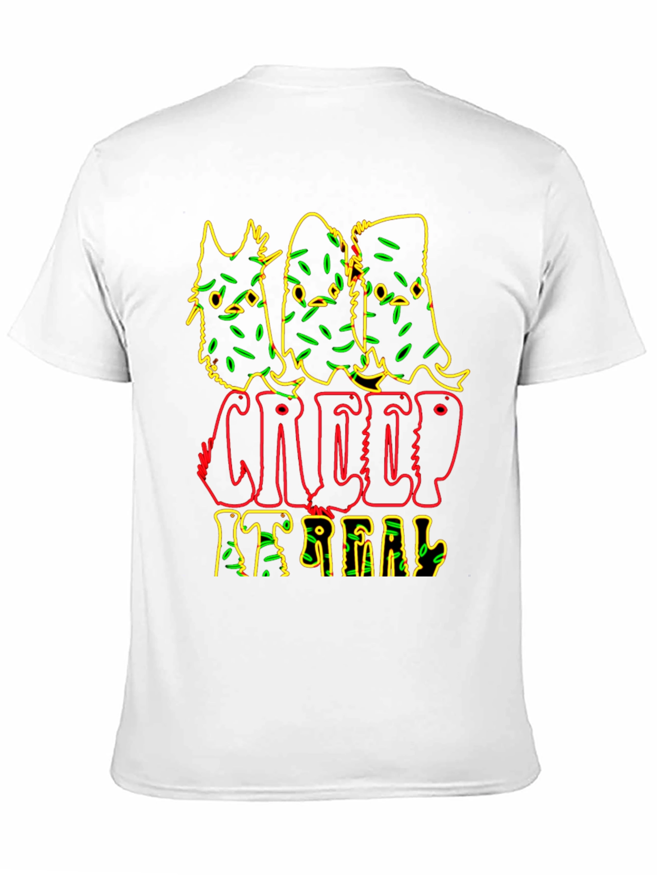 Creep It Real Graphic Tee - Spooky Season Shirt
