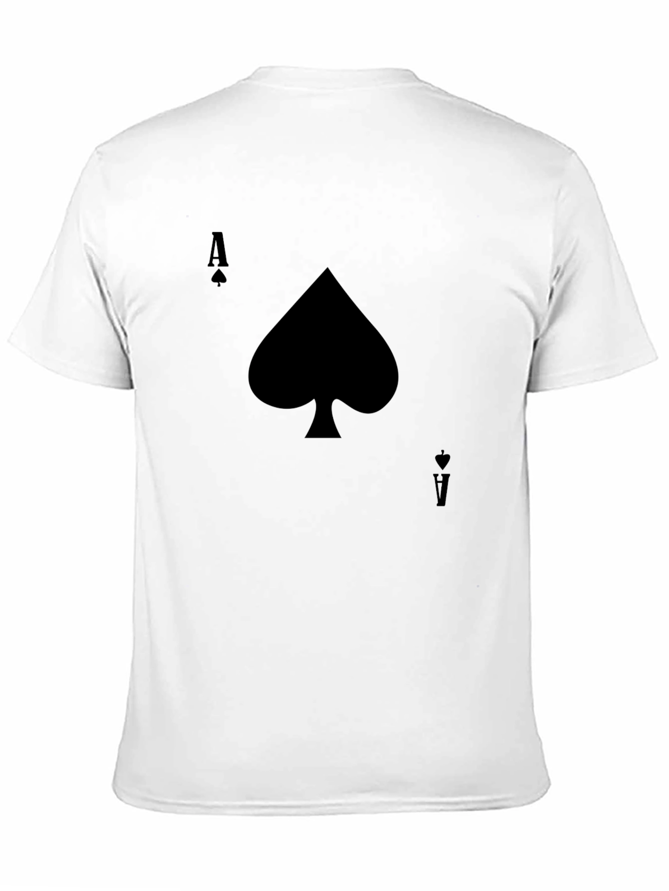 Ace of Spades Graphic Tee - Black