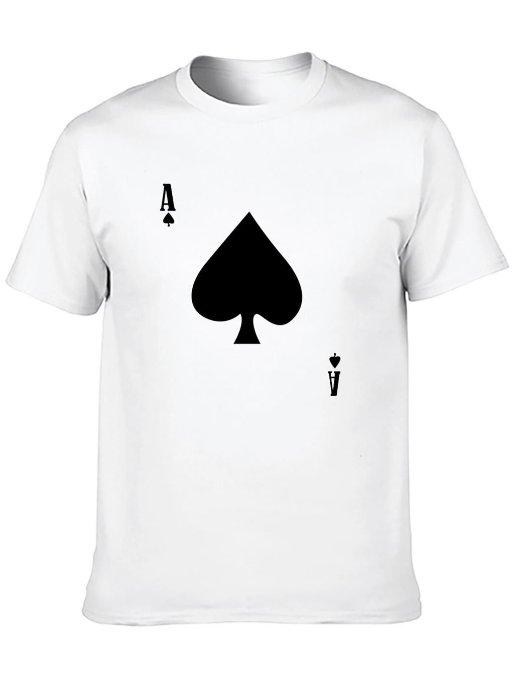 Ace of Spades Graphic Tee - Black