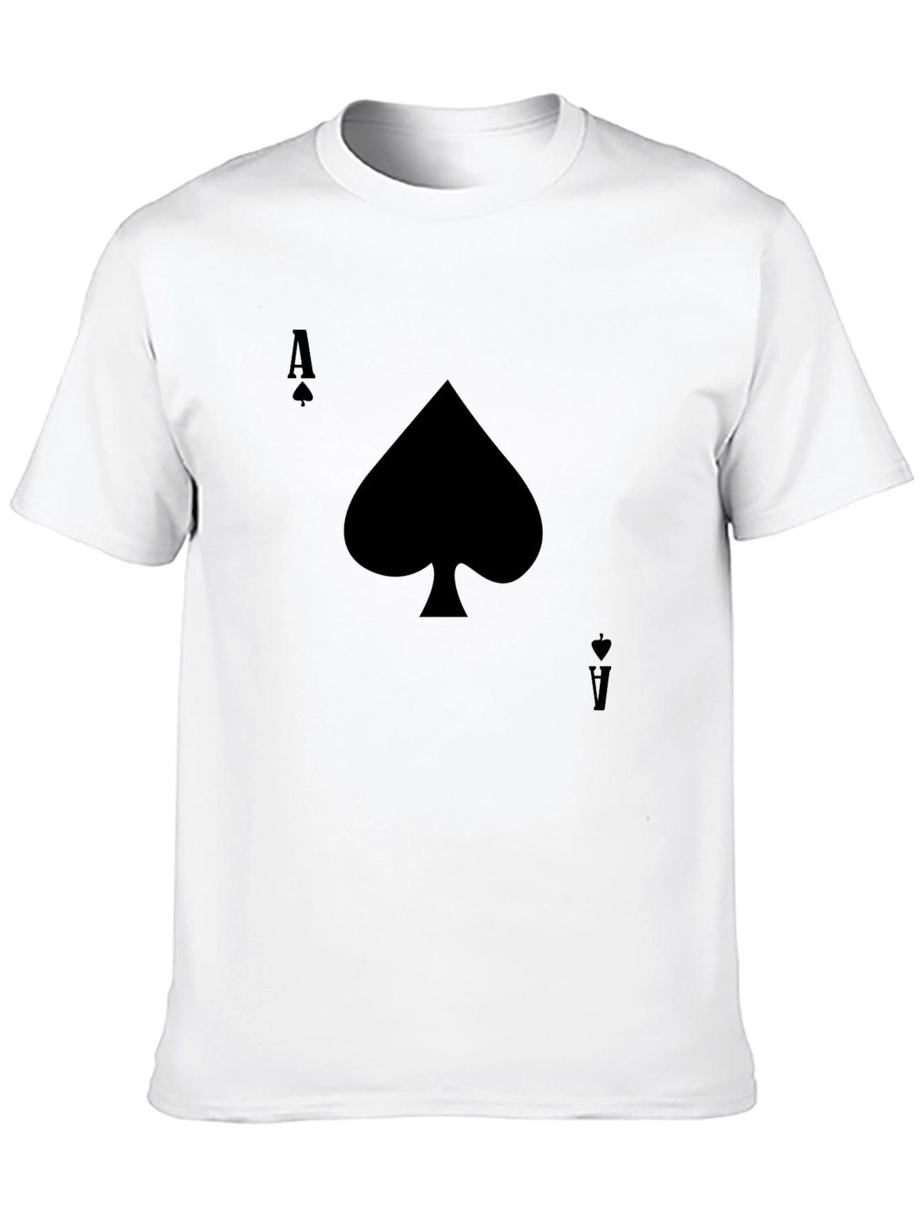 Ace of Spades Graphic Tee - Black