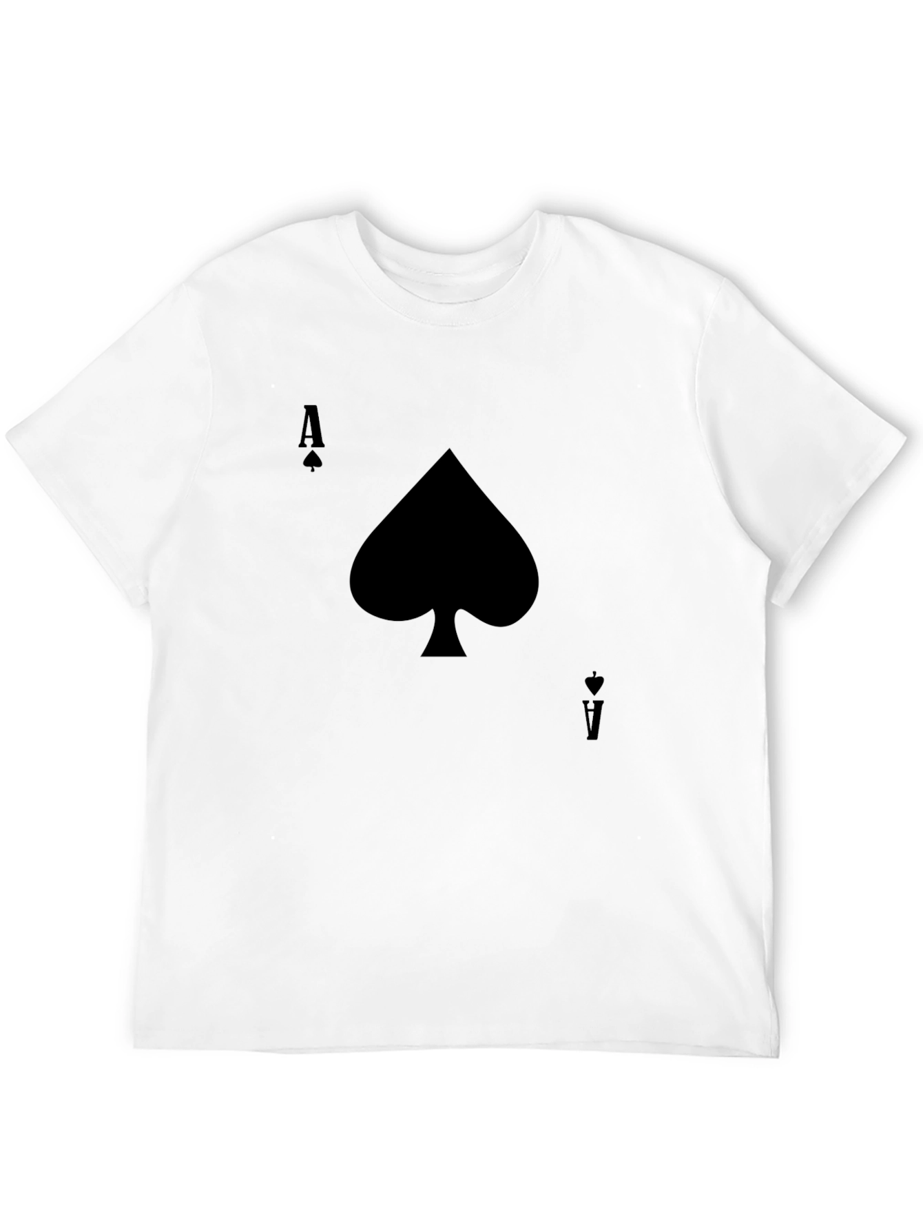 Ace of Spades Graphic Tee - Black