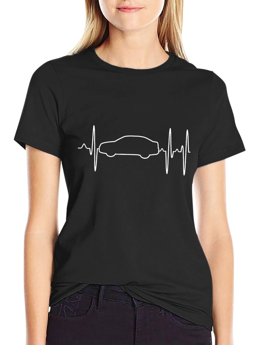 Car Heartbeat T-Shirt - Automotive Passion