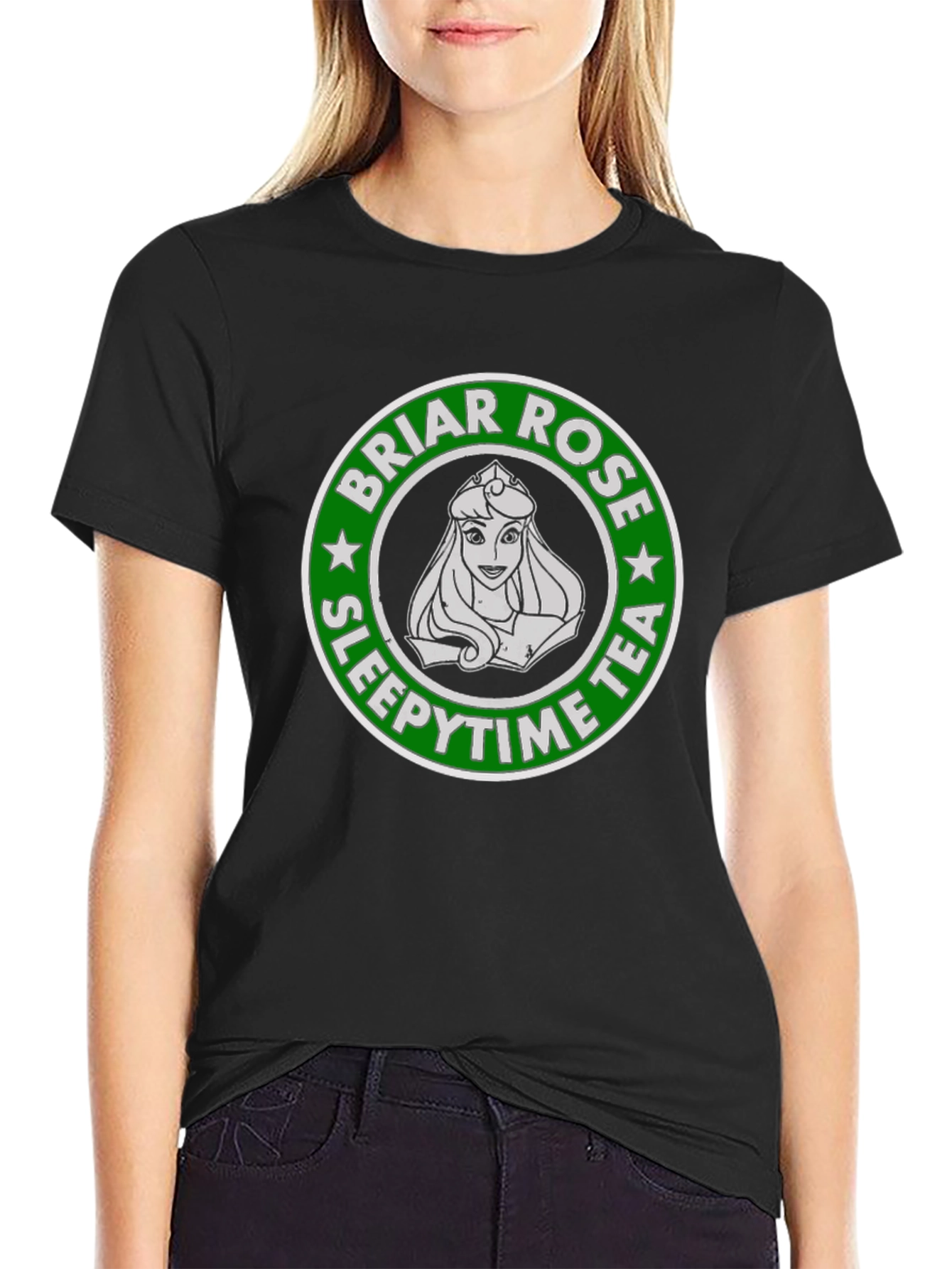Briar Rose Sleepytime Tea Black T-Shirt