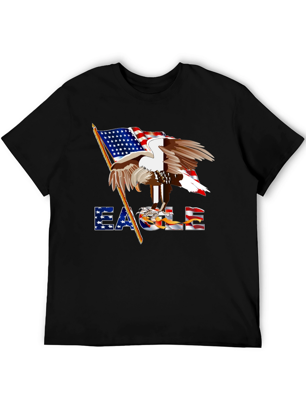 Eagle American Flag Graphic Tee