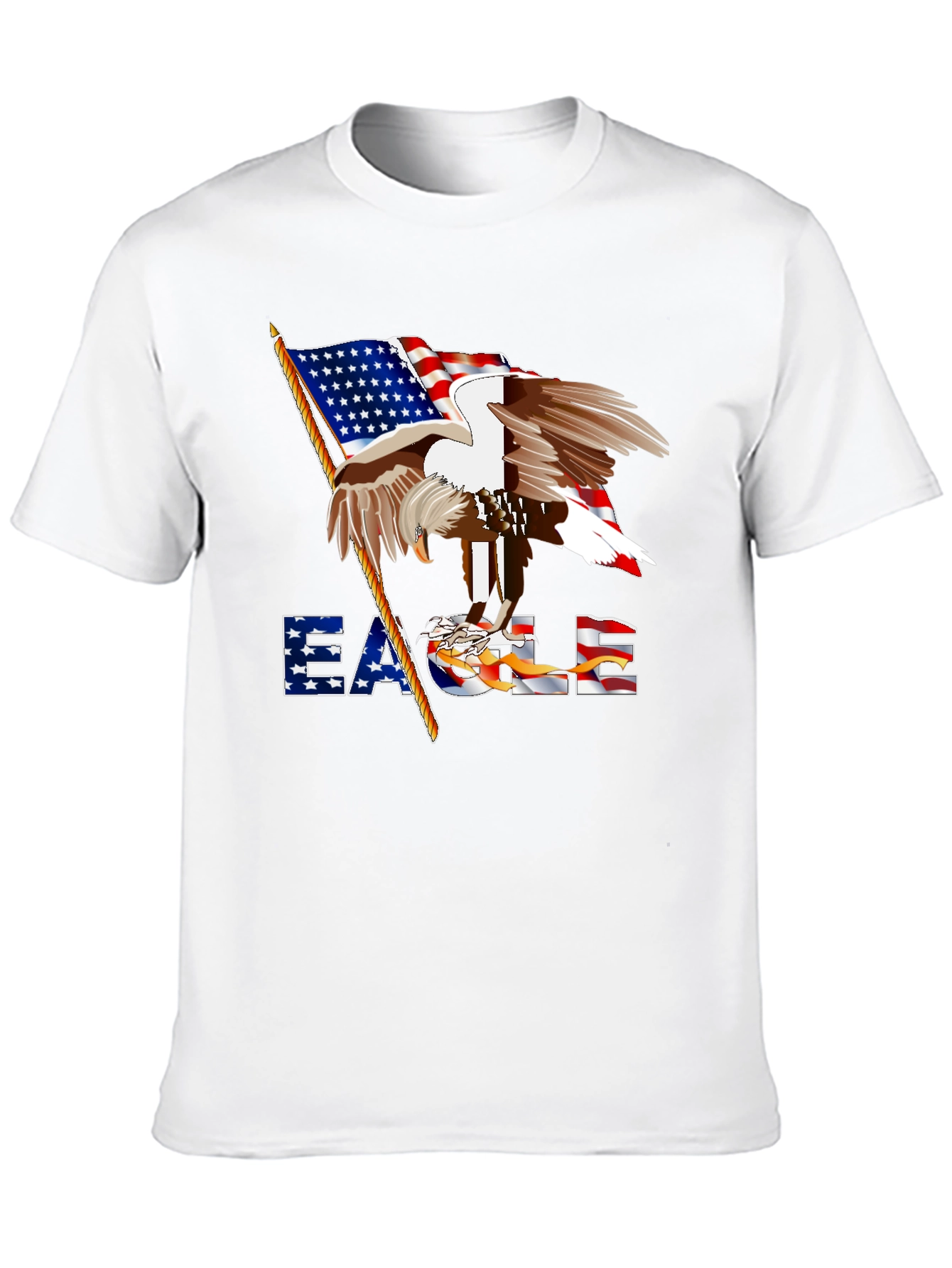 Eagle American Flag Graphic Tee