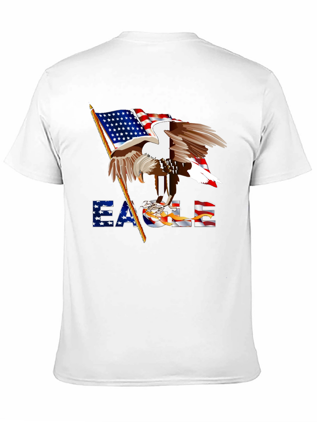 Eagle American Flag Graphic Tee