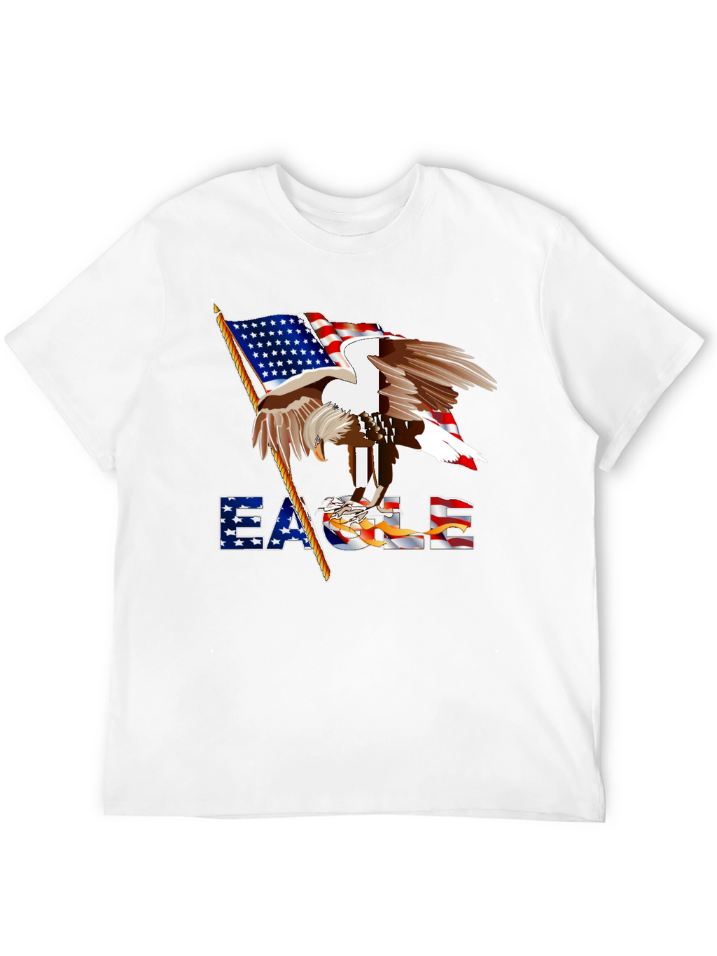 Eagle American Flag Graphic Tee