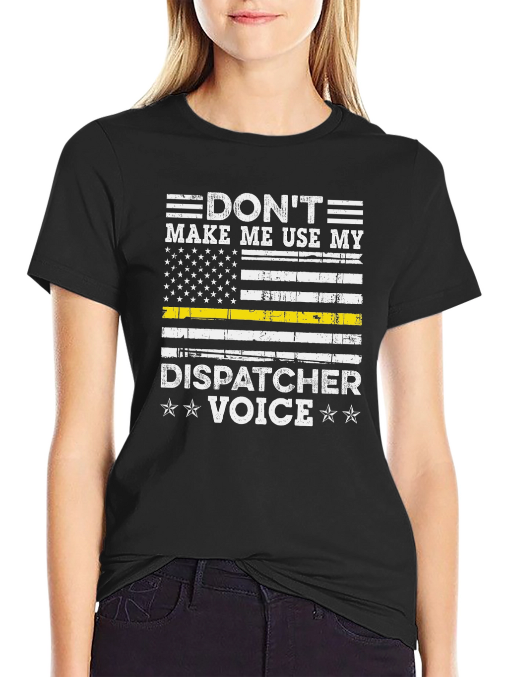 Dispatcher Voice USA Flag T-Shirt
