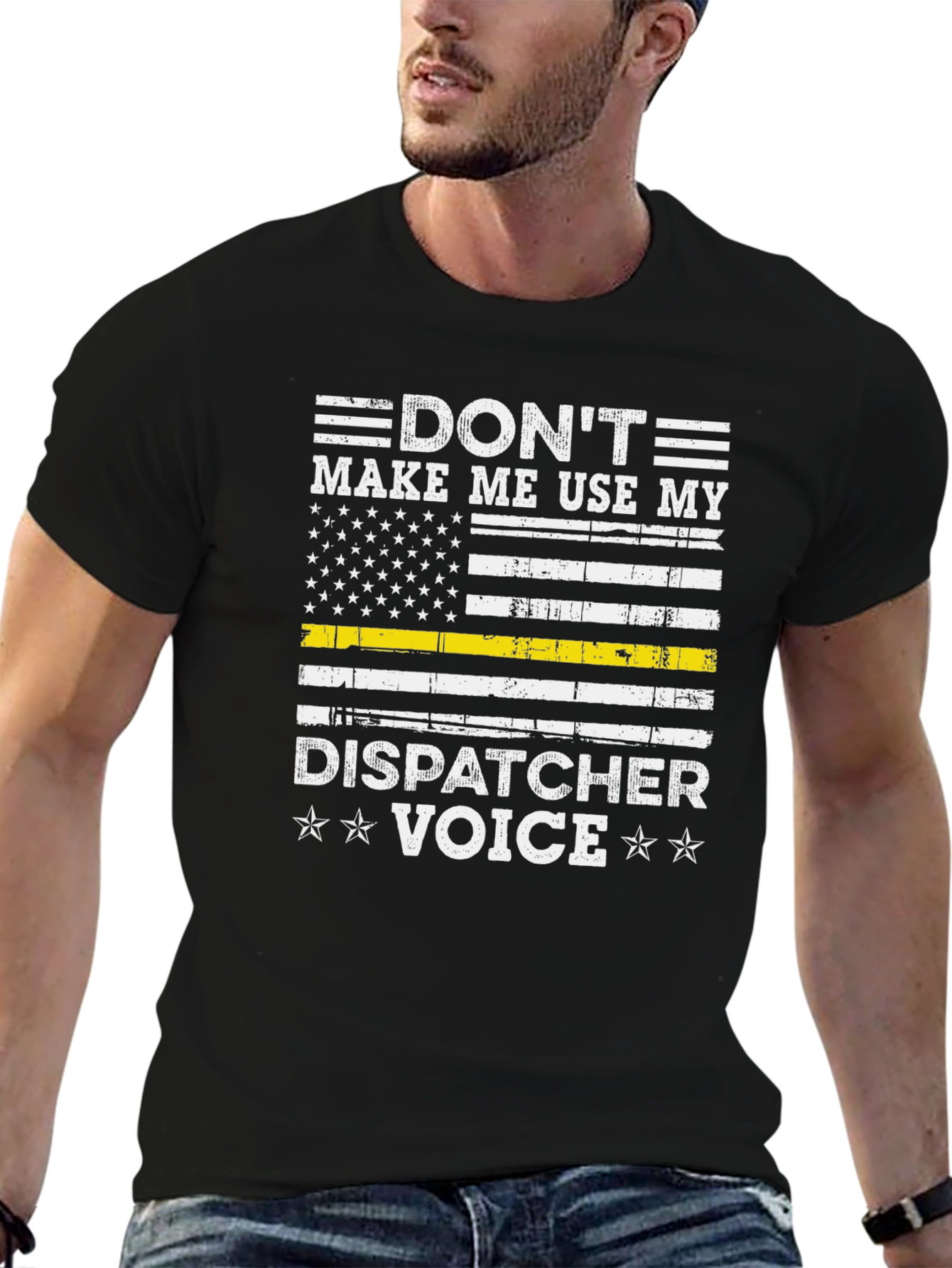 Dispatcher Voice USA Flag T-Shirt