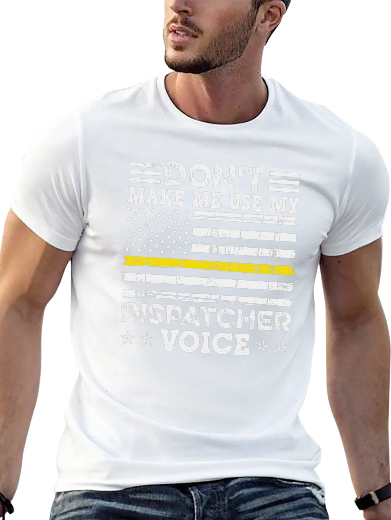 Dispatcher Voice USA Flag T-Shirt