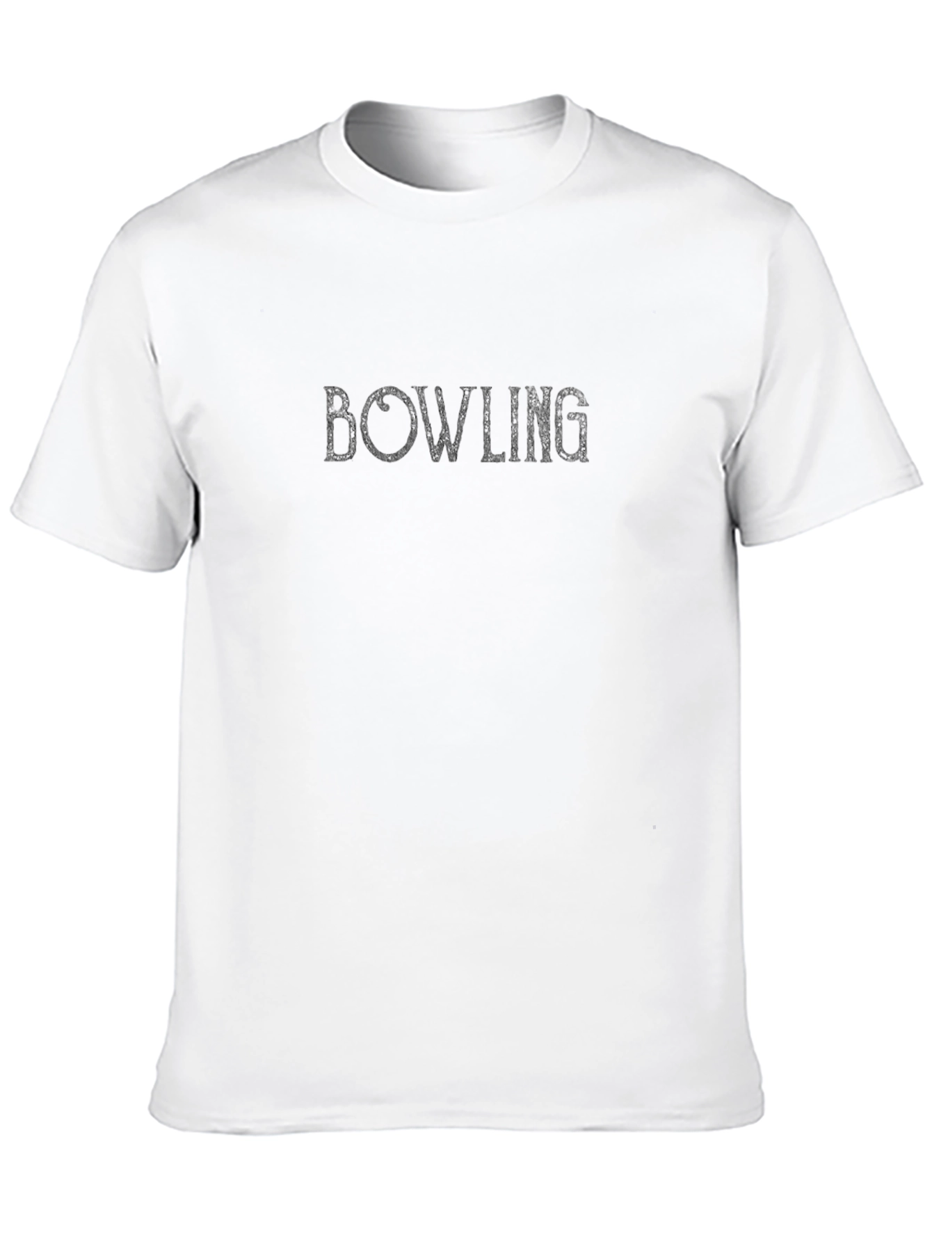 Bowling Graphic Black T-Shirt